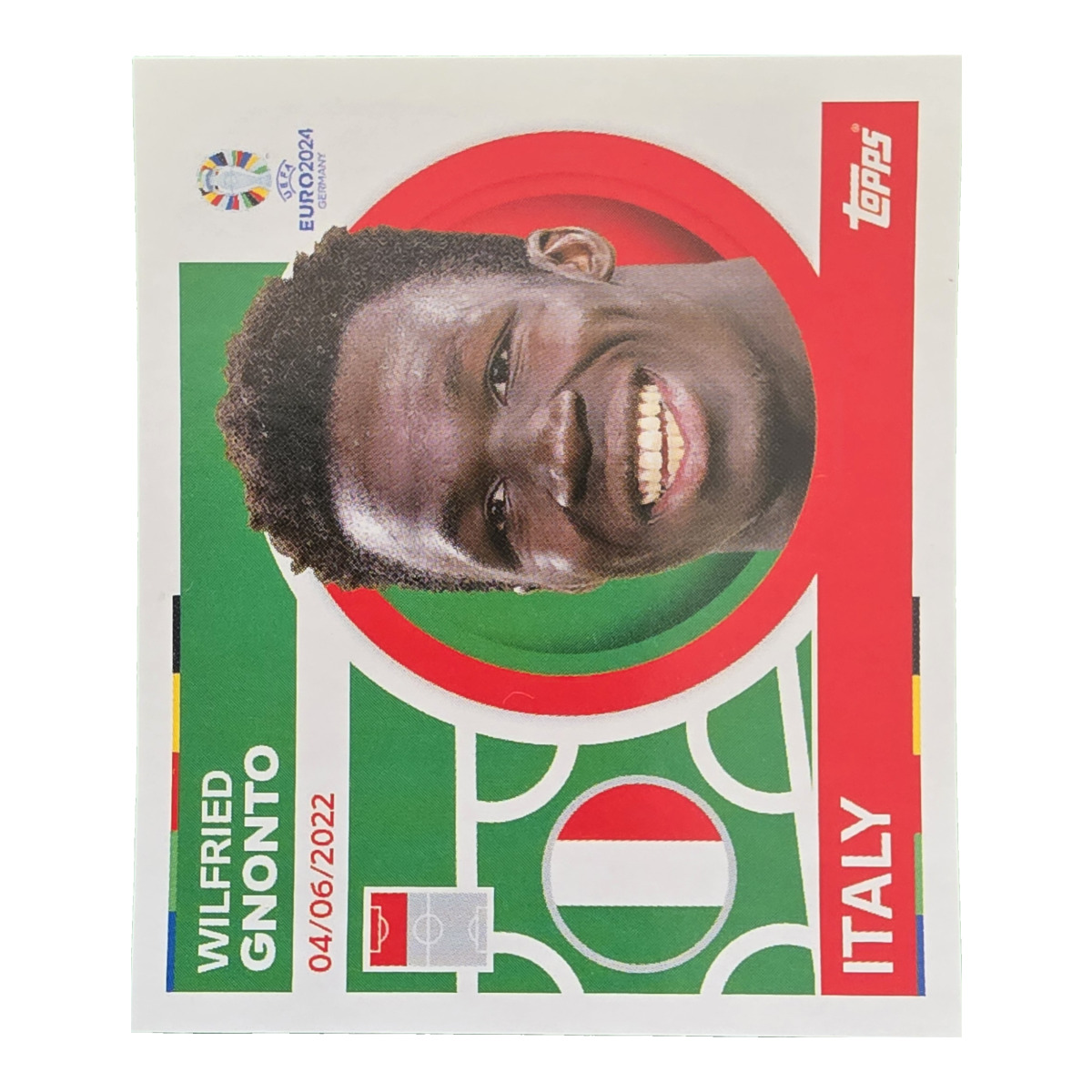 Wilfried Gnonto - Italien, UEFA Euro 2024, Nr. ITA21