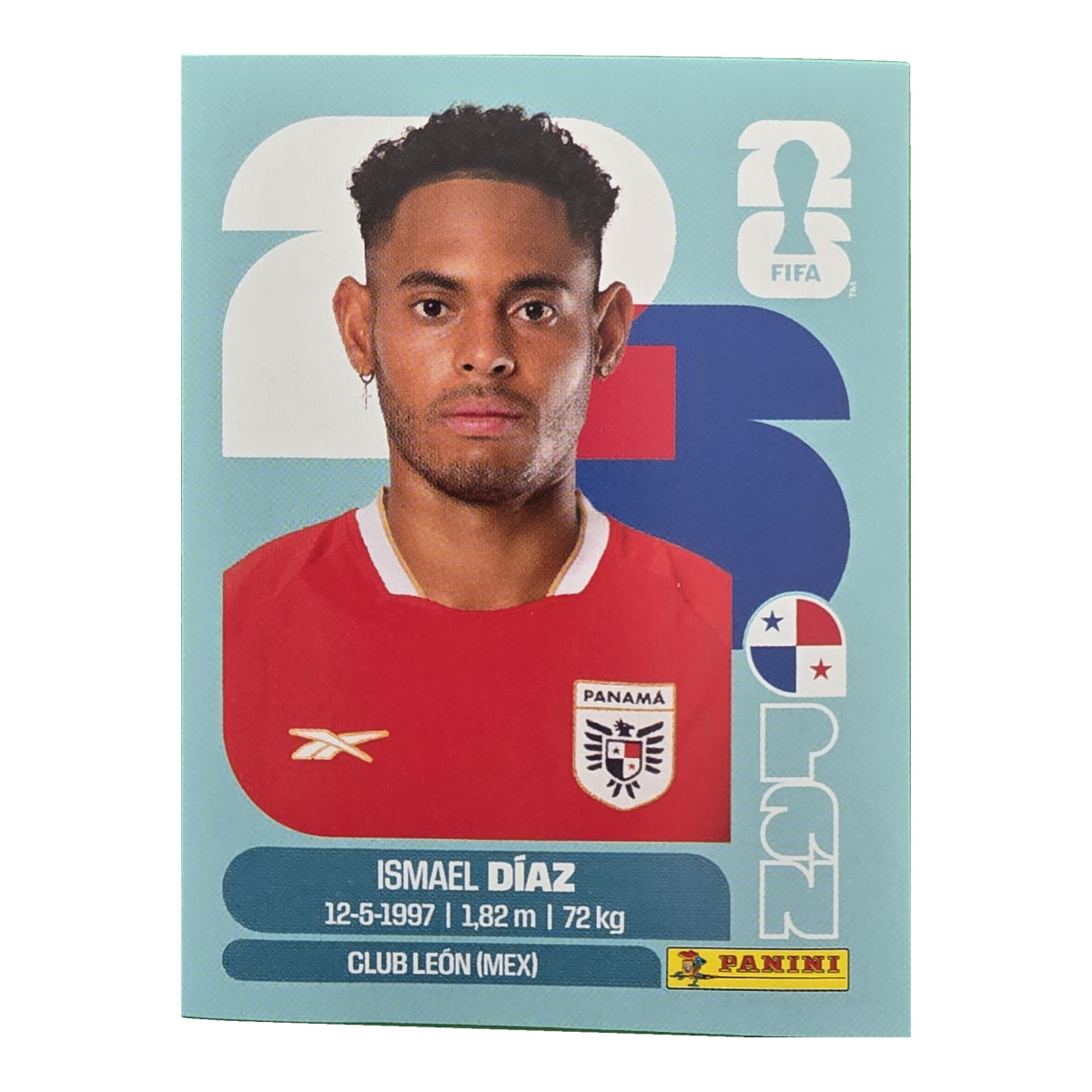 Ismael Díaz - Panama, FIFA WM 2026, Nr. PAN16