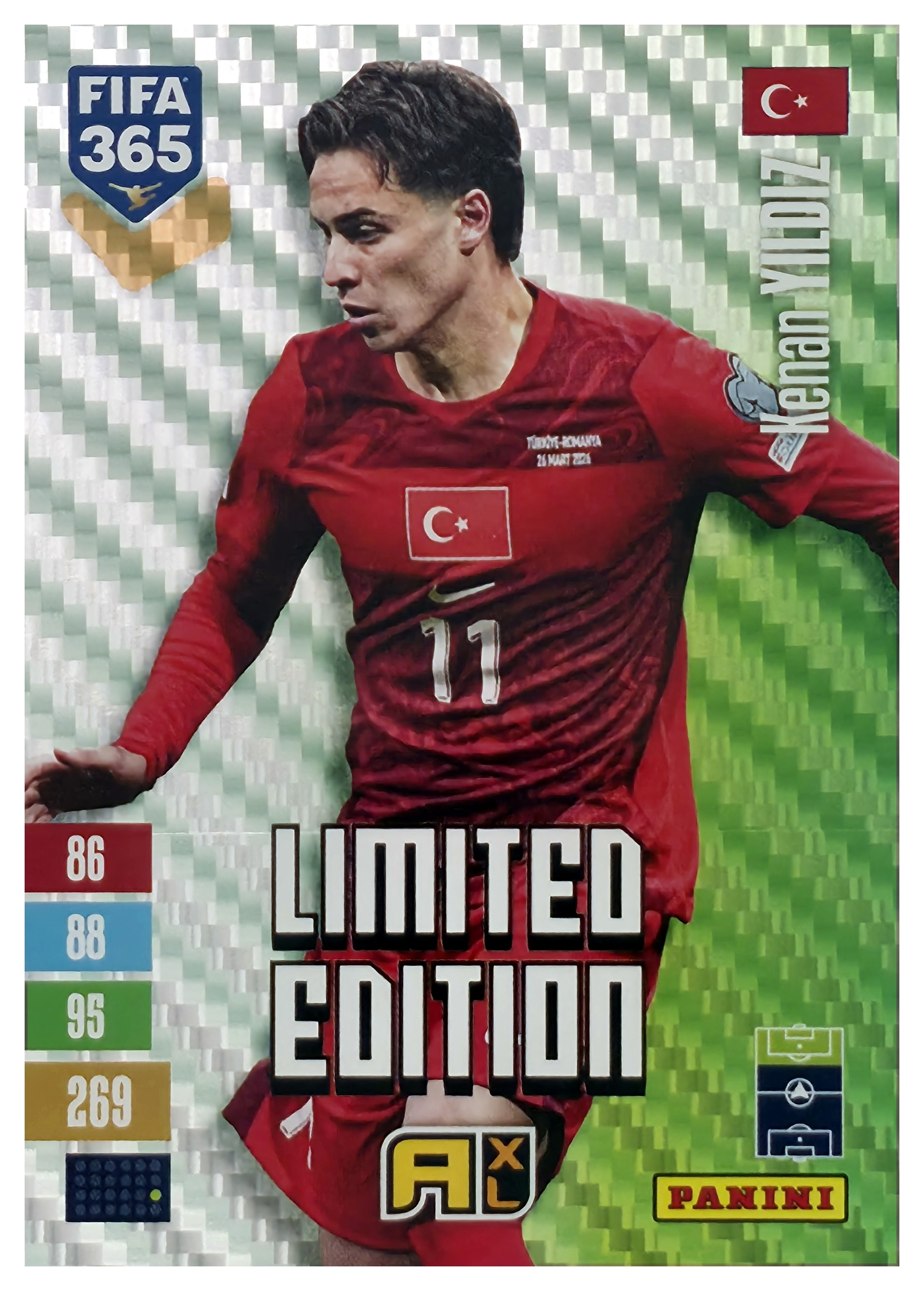 Kenan Yıldız - Panini Adrenalyn XL FIFA 365 Limited Edition 2026-27 (Insert)