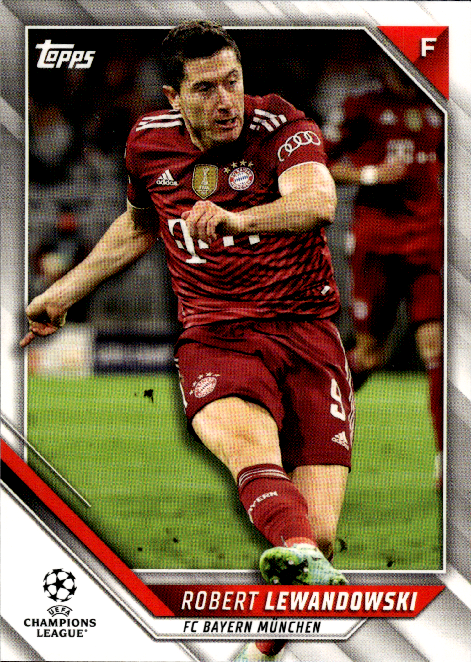 Robert Lewandowski - Topps UEFA Champions League Base Set 2021-22, Nr. 108 (Art.-Nr. SG103036)