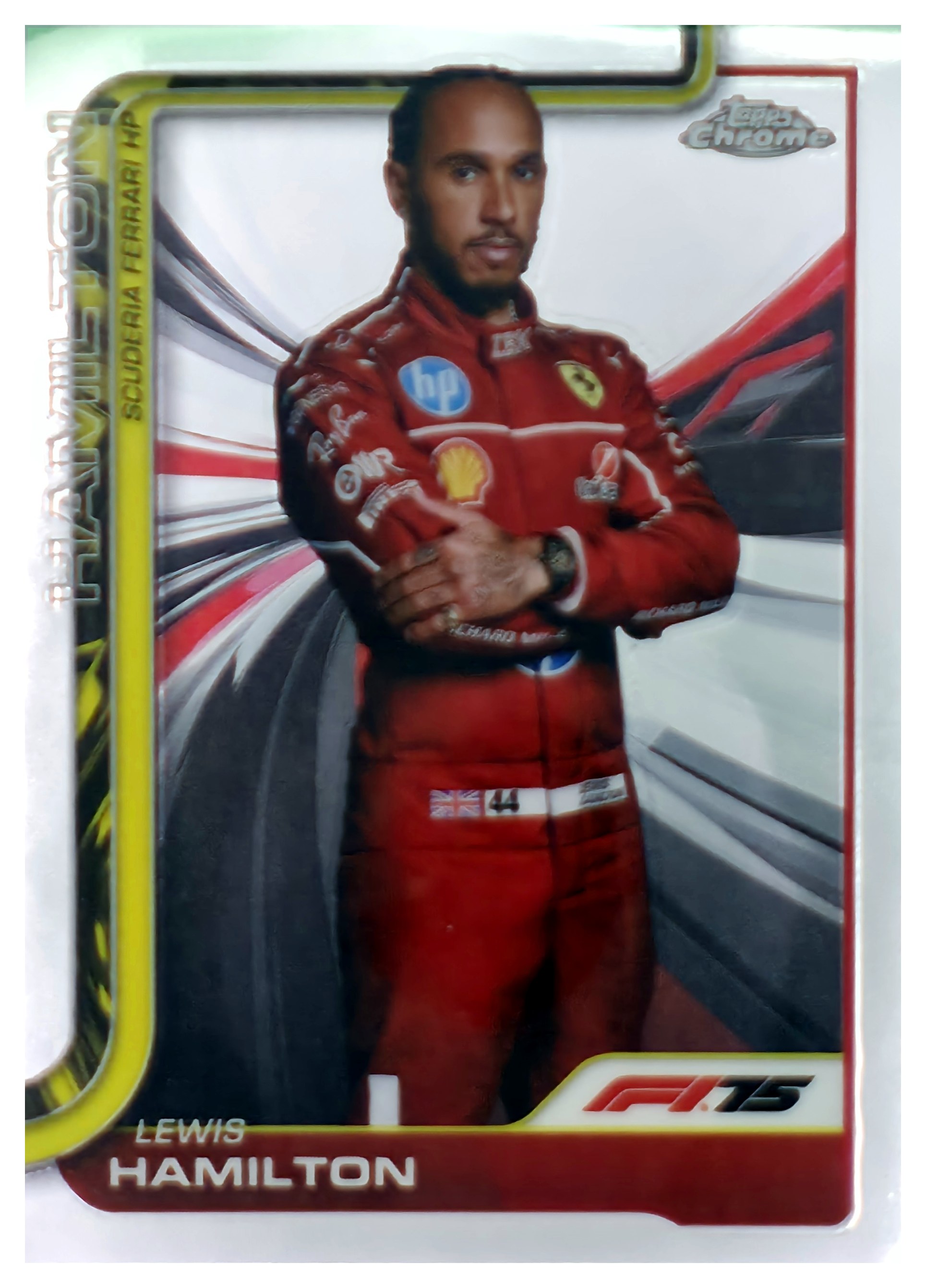 Lewis Hamilton - Topps Chrome Formula 1 Base Set 2025, Nr. 4 (Art.-Nr. SG108978)