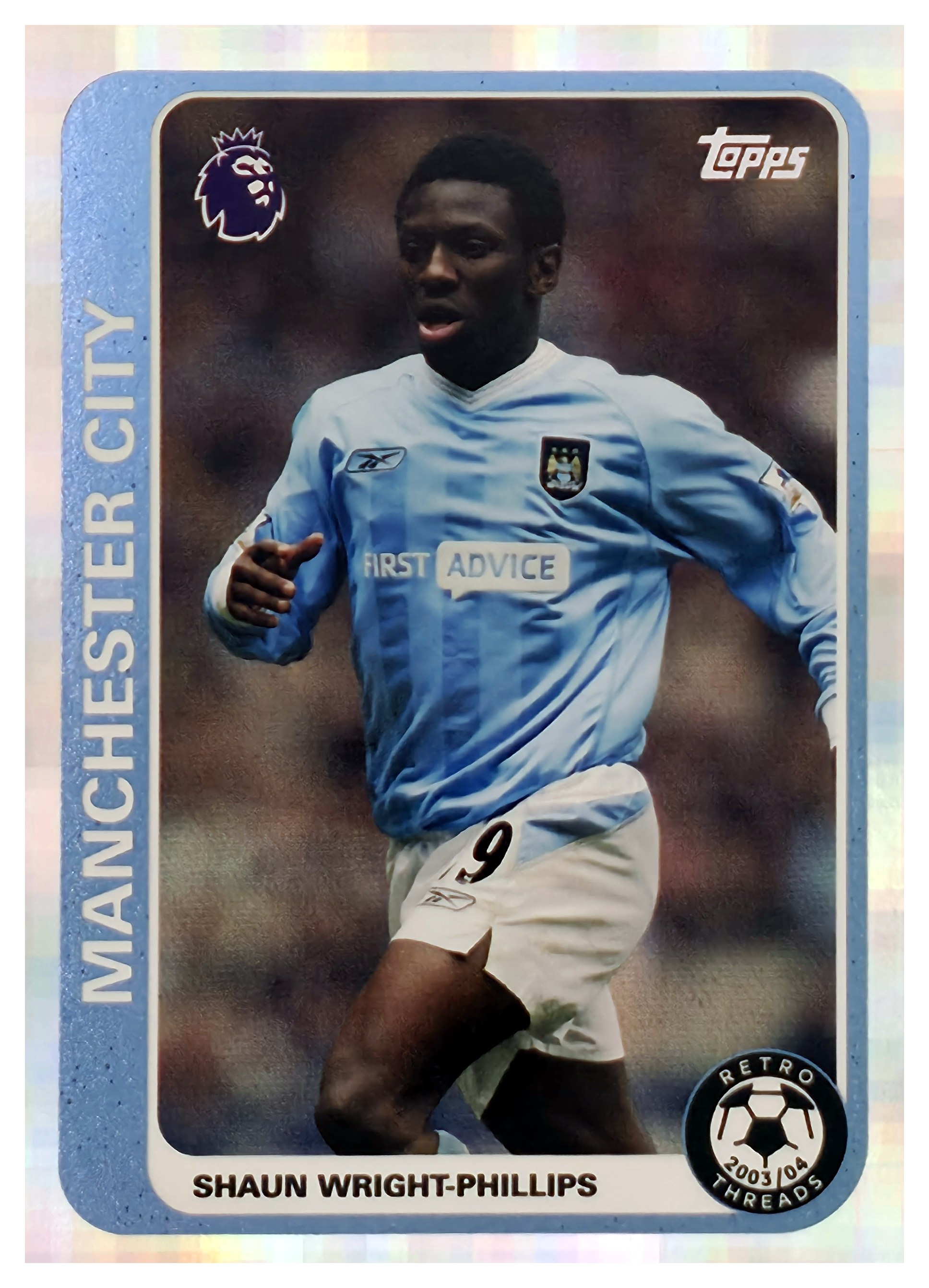 Shaun Wright-Phillips - Topps Flagship Premier League Retro Threads 2026-27, Nr. RT 18 – Insert (Art.-Nr. SG109443)