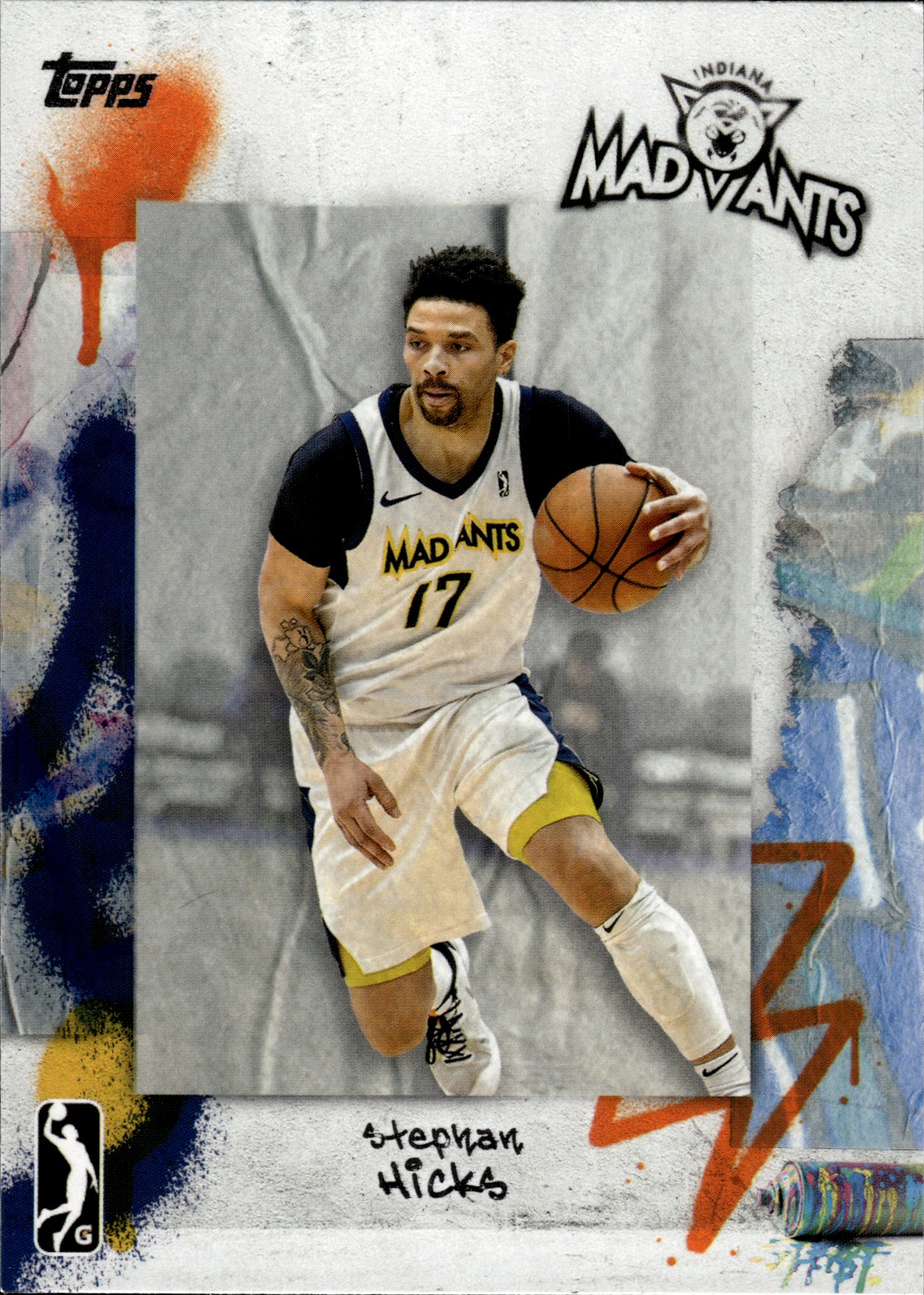 Stephan Hicks - Topps G League Base Set 2024-25, Nr. 31 (Art.-Nr. SG111065)