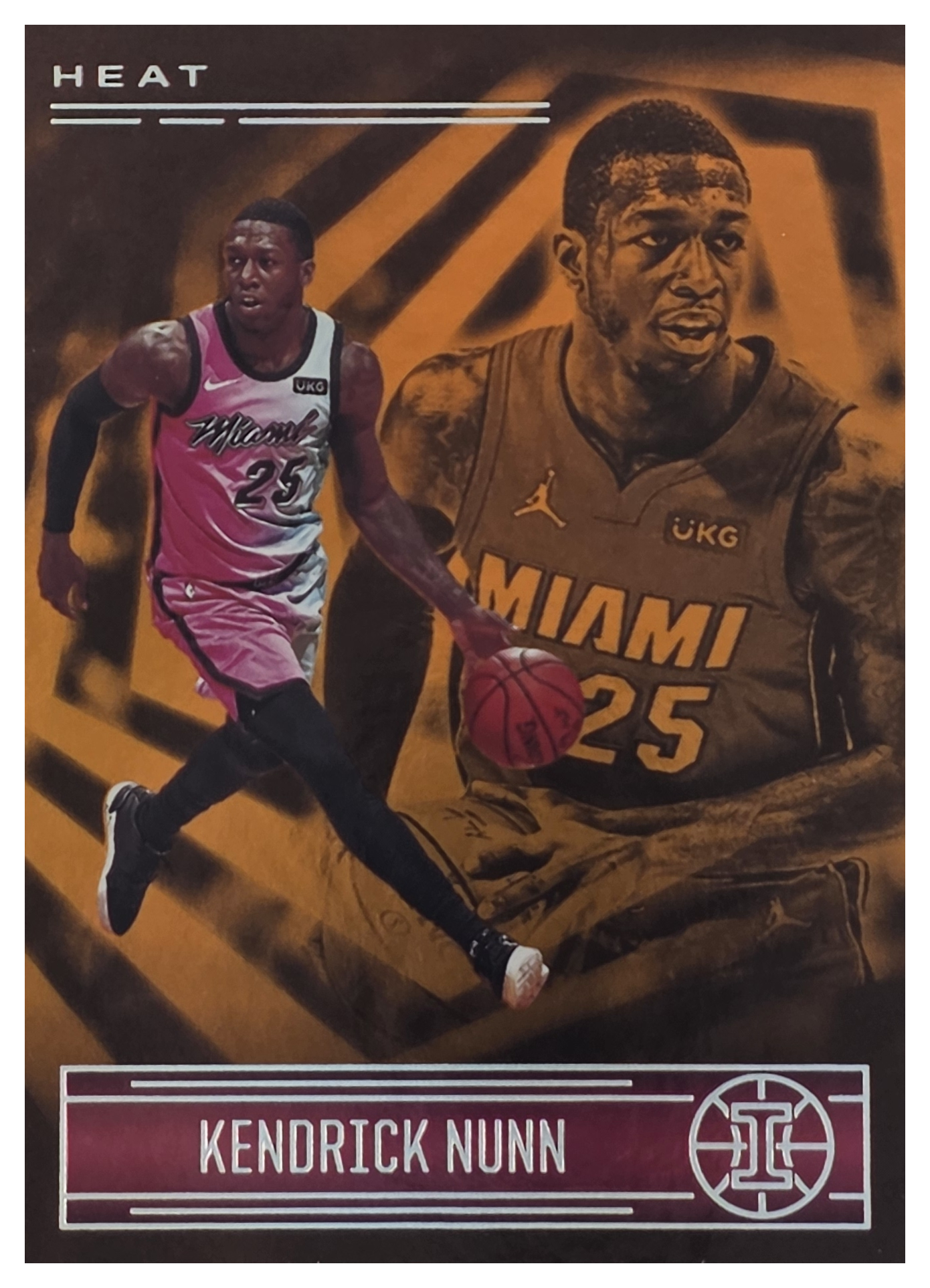 Kendrick Nunn - Panini Illusions Base Set 2020-21, Nr. 44 – Trophy Collection Orange (Art.-Nr. SG104518)