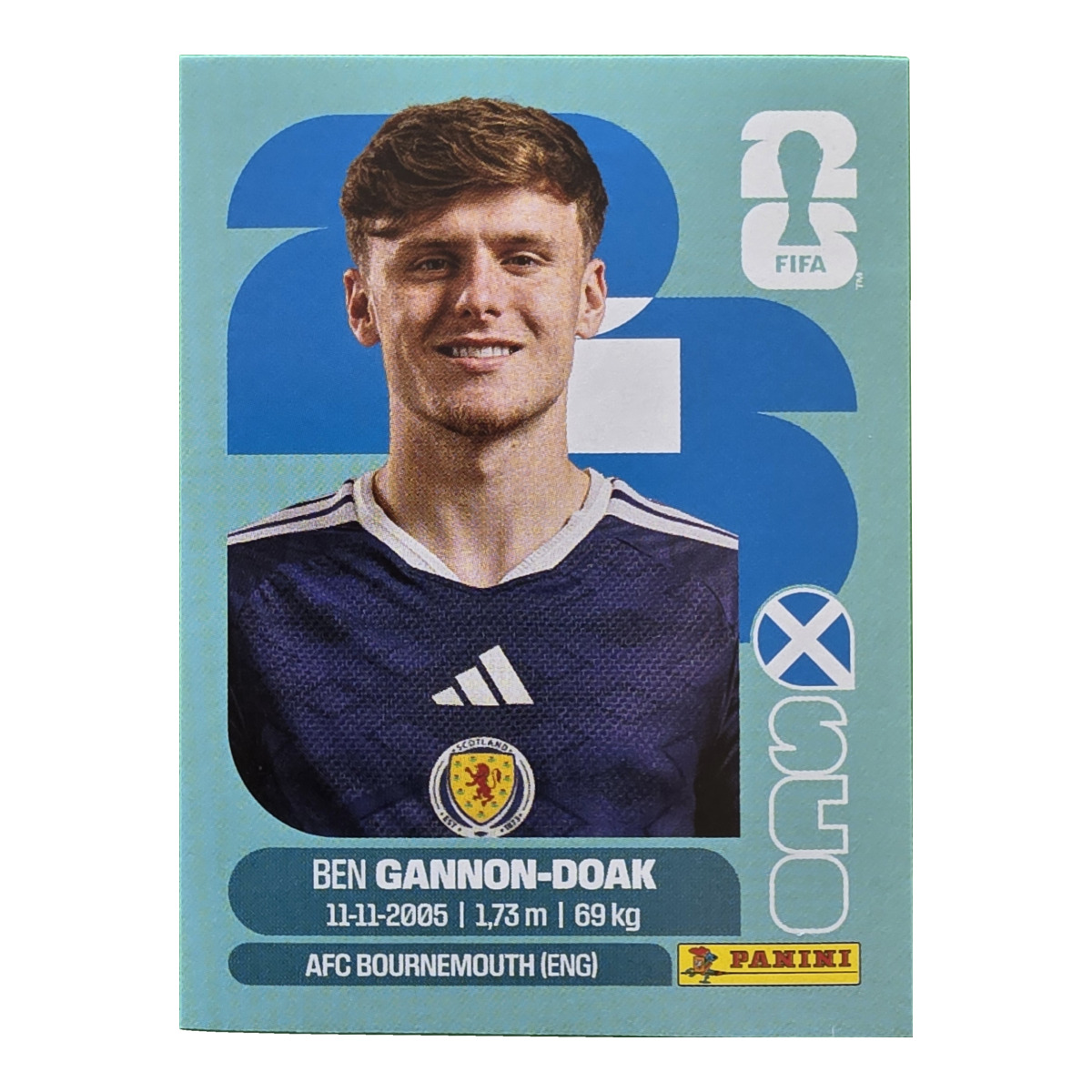 Ben Gannon-Doak - Schottland, FIFA WM 2026, Nr. SCO20