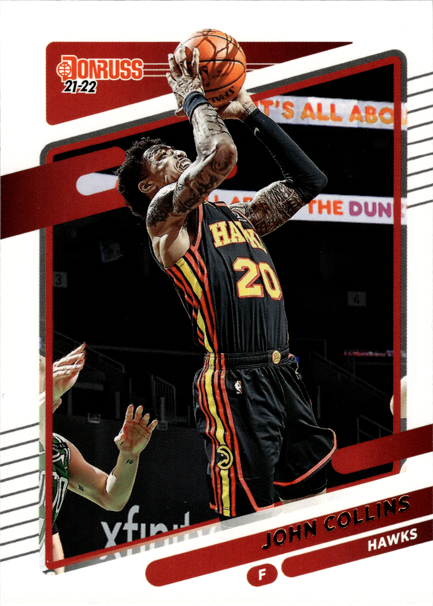 John Collins - Panini Donruss Base Set 2021-22, Nr. 105 (Art.-Nr. SG105556)