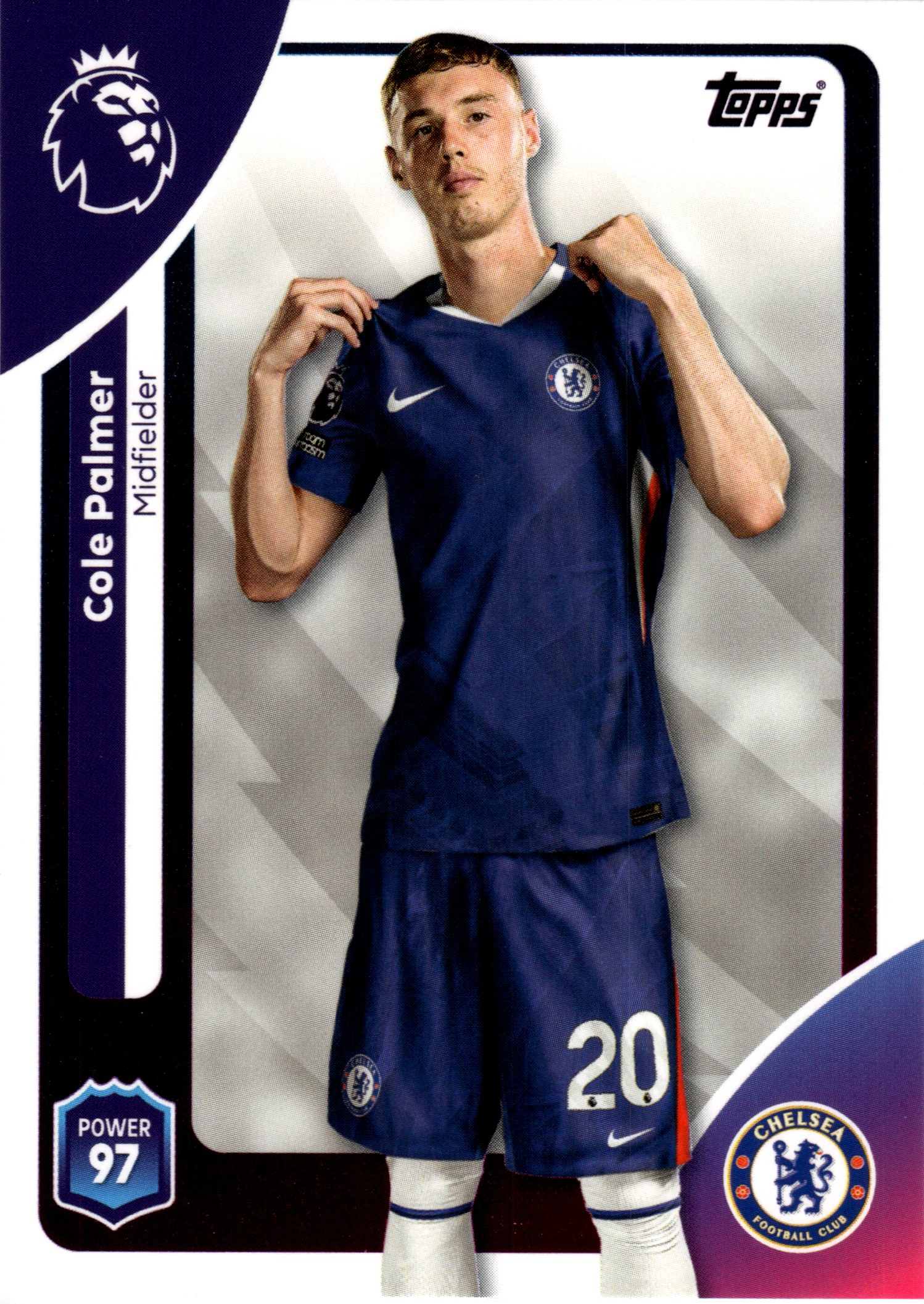 Cole Palmer - Topps Match Attax Premier League Base Set 2025-26, Nr. 100 (Art.-Nr. SG107912)