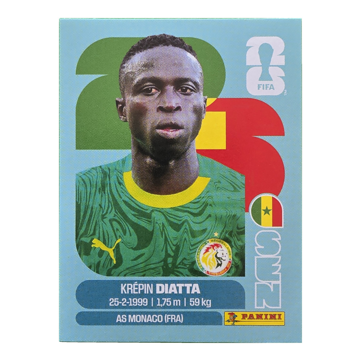 Krepin Diatta - Senegal, FIFA WM 2026, Nr. SEN20