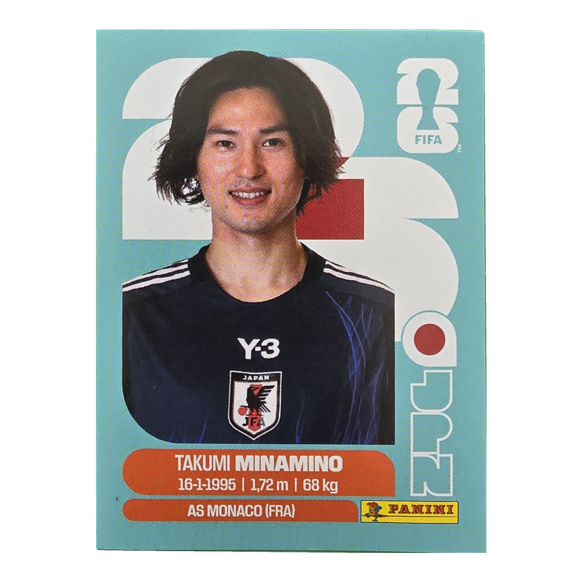 Takumi Minamino - Japan, FIFA WM 2026, Nr. JPN16