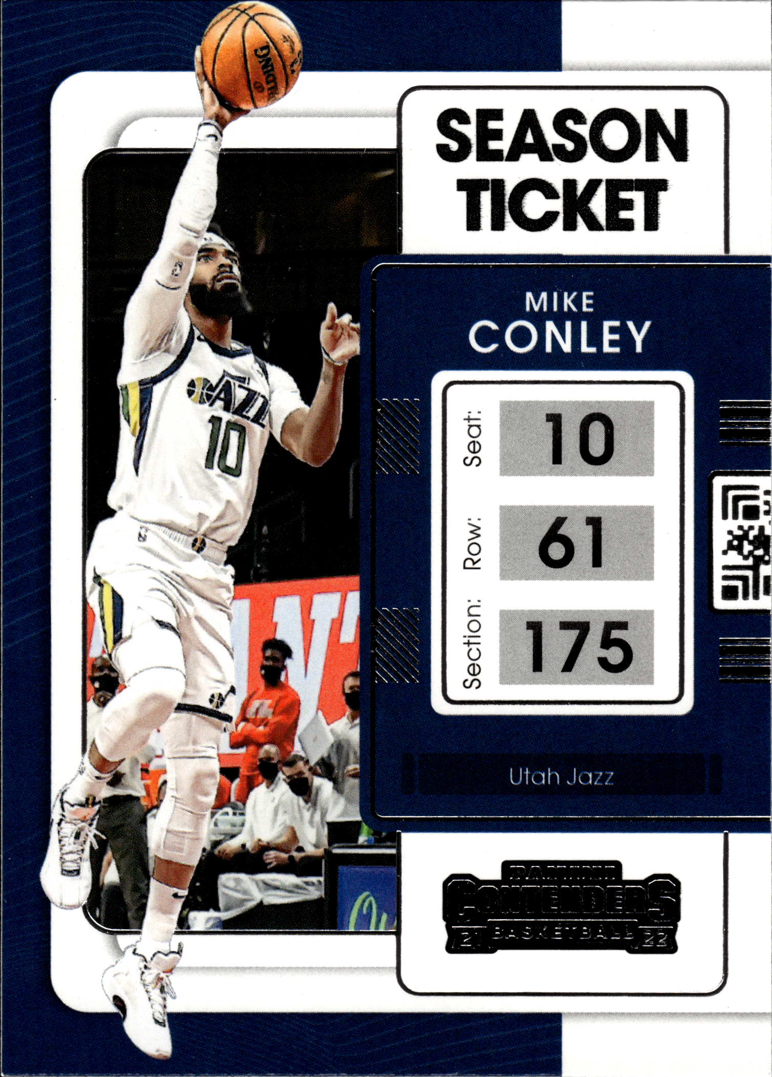 Mike Conley - Panini Contenders Season Ticket 2021-22, Nr. 51 (Art.-Nr. SG103572)
