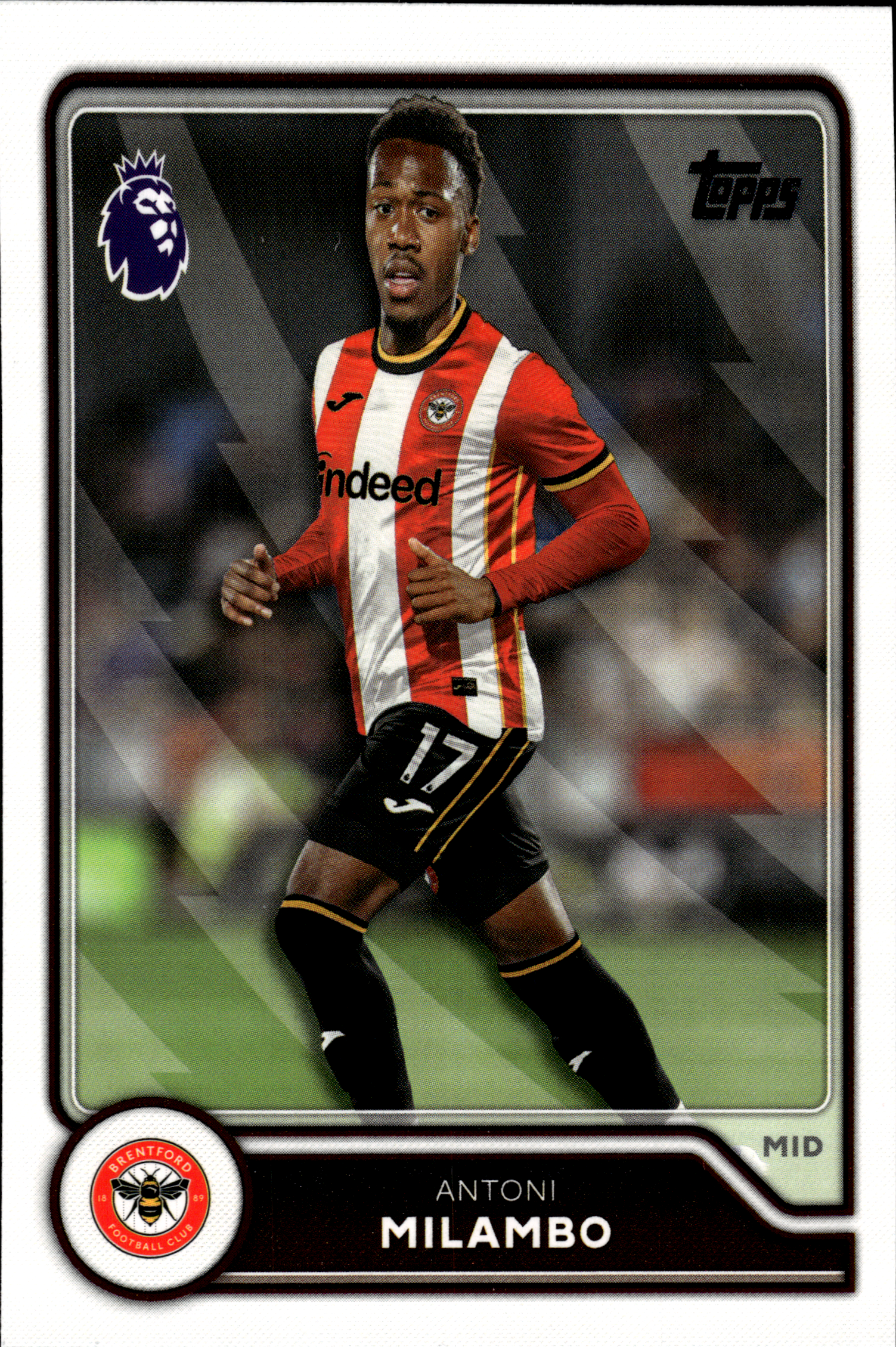 Antoni Milambo - Topps Flagship Premier League Base Set 2026-27, Nr. 67 (Art.-Nr. SG104591)