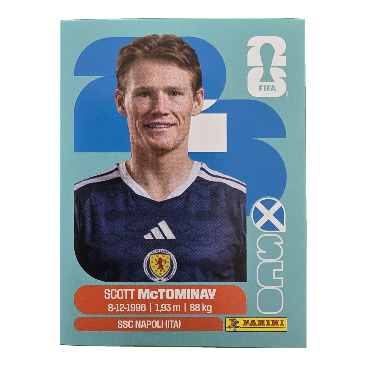 Scott McTominay - Schottland, FIFA WM 2026, Nr. SCO11