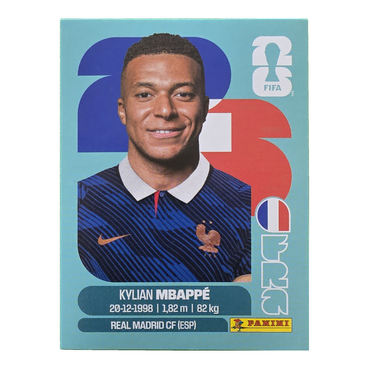 Kylian Mbappe - Frankreich, FIFA WM 2026, Nr. FRA20