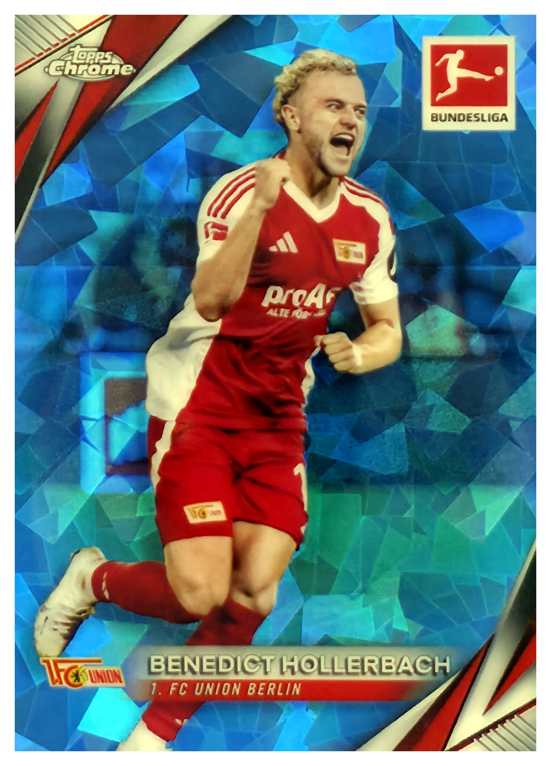 Benedict Hollerbach - Topps Chrome Sapphire Bundesliga Base Set 2024-25, Nr. 11 (Art.-Nr. SG108042)