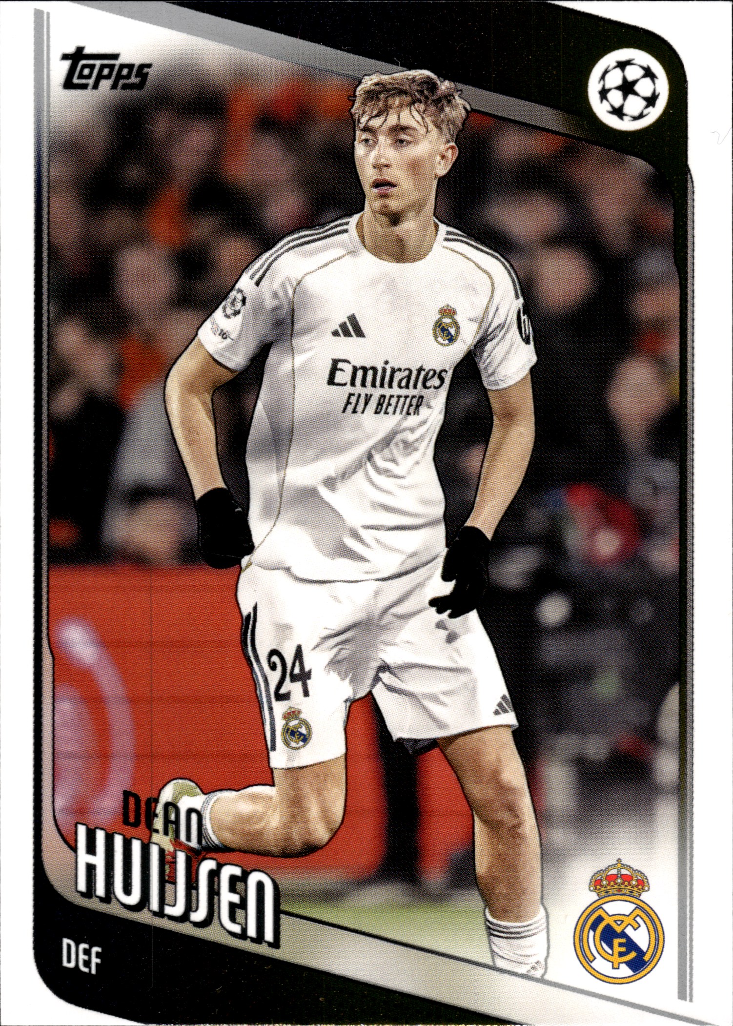 Dean Huijsen - Topps UEFA Club Competitions Base Set 2025-26, Nr. 39 (Art.-Nr. SG109258)