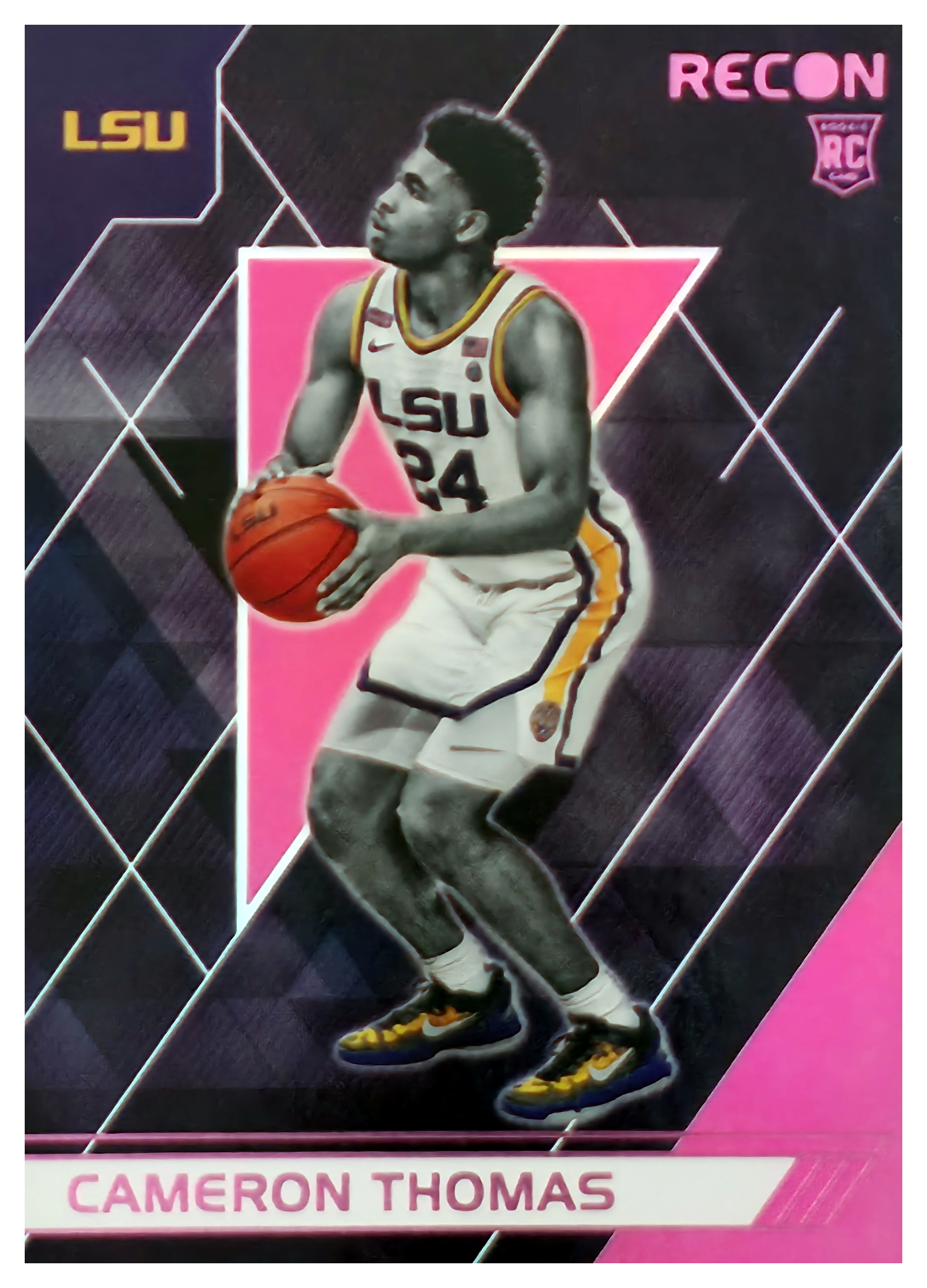Cameron Thomas - Panini Chronicles Recon Draft Picks 2021, Nr. 135 – Rookie Card, Pink (Art.-Nr. SG106555)