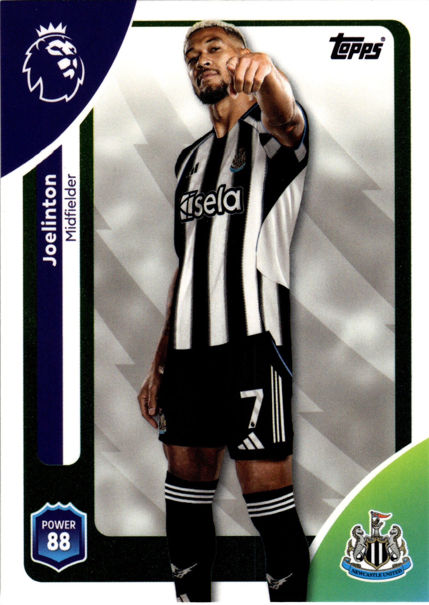 Joelinton - Topps Match Attax Premier League Base Set 2025-26, Nr. 226 (Art.-Nr. SG107904)