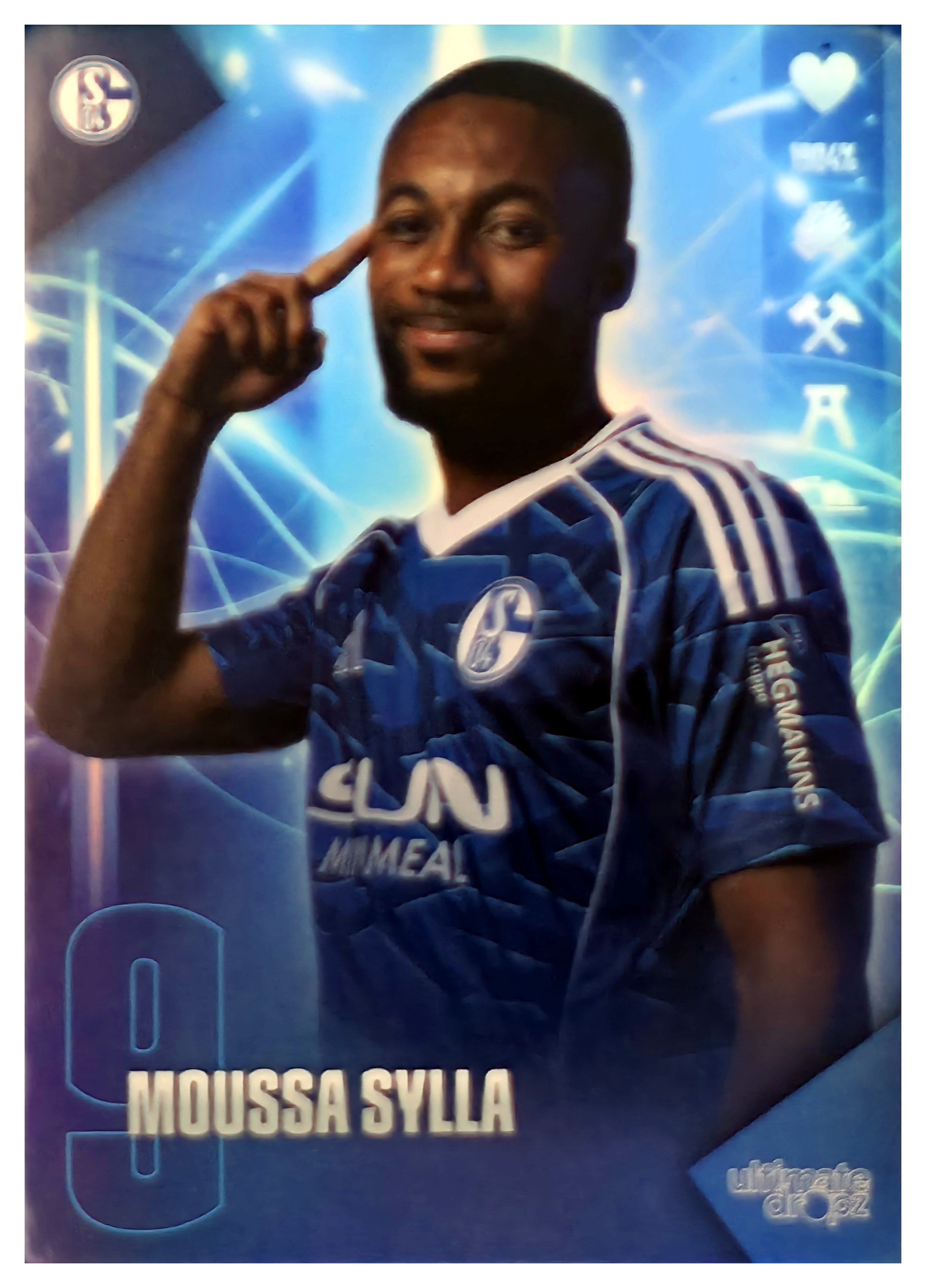 Moussa Sylla - Ultimate Dropz FC Schalke 04 Base Set 2025-26 (Art.-Nr. SG109045)