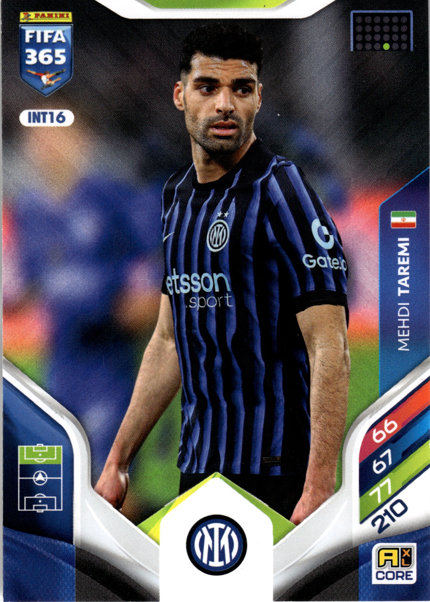 Mehdi Taremi - Panini Adrenalyn XL FIFA 365 Base Set 2026, Nr. INT16 (Art.-Nr. SG107817)