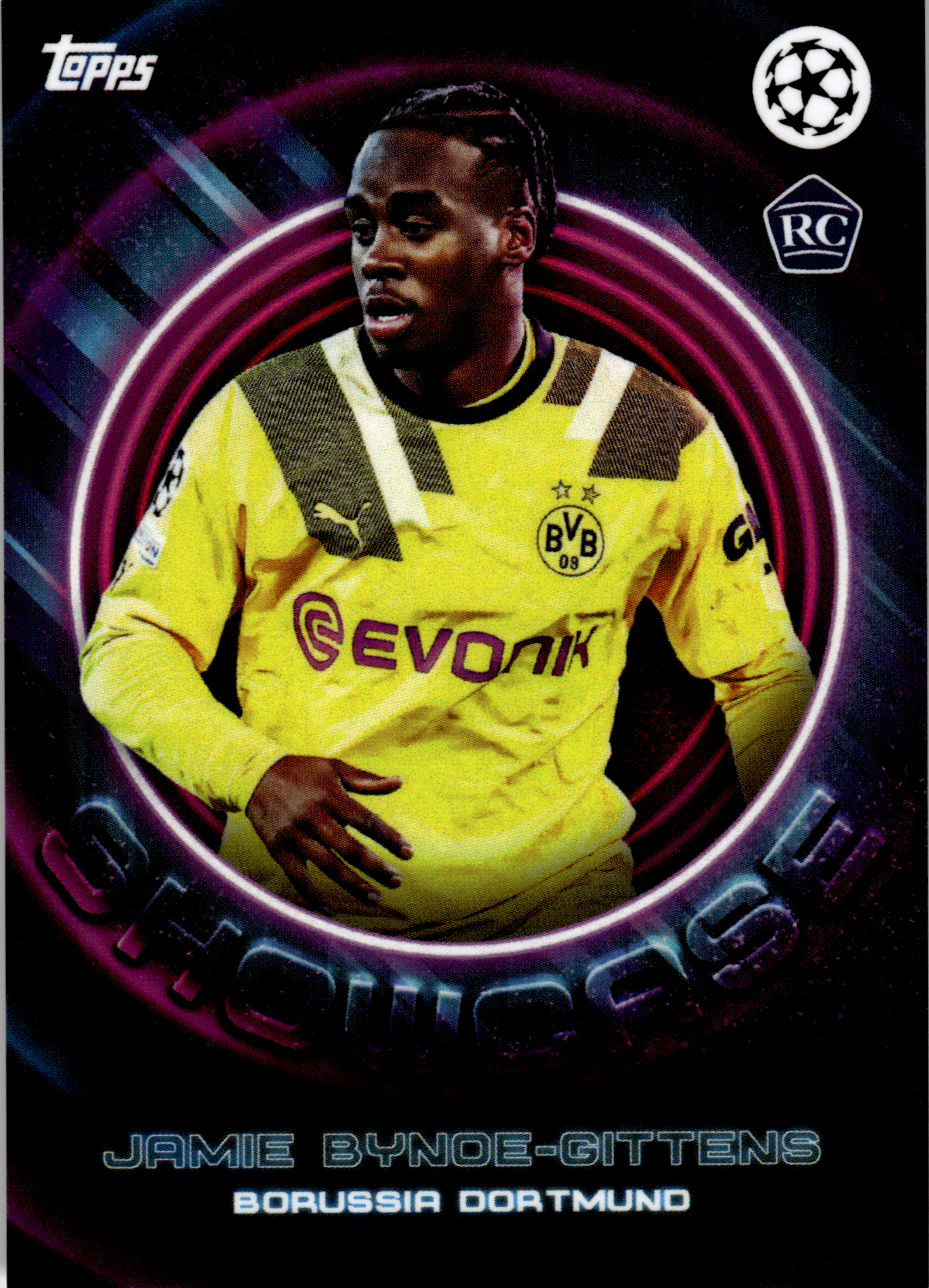 Jamie Bynoe-Gittens - Topps UEFA Club Competitions Showcase 2023-24 (Art.-Nr. SG102919)