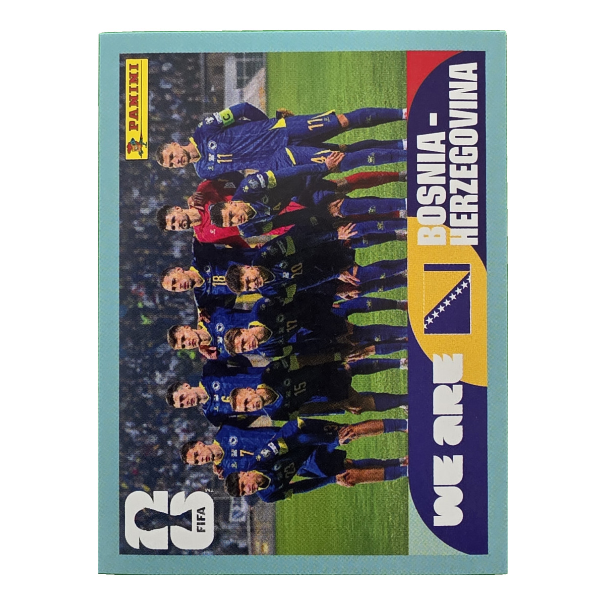 Teamfoto - Bosnien und Herzegowina, FIFA WM 2026, Nr. BIH13