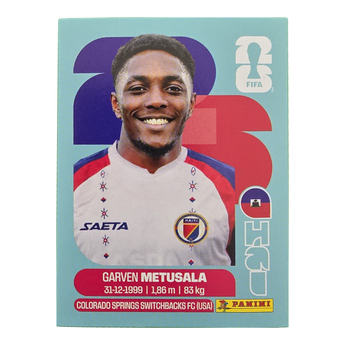 Garven Metusala - Haiti, FIFA WM 2026, Nr. HAI8