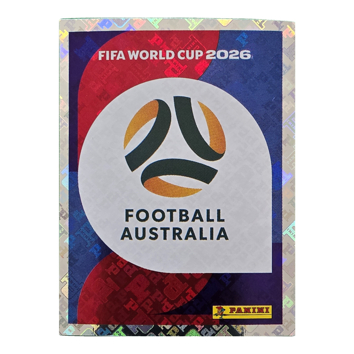 Emblem - Australien, FIFA WM 2026, Nr. AUS1 – Glitzer-Optik