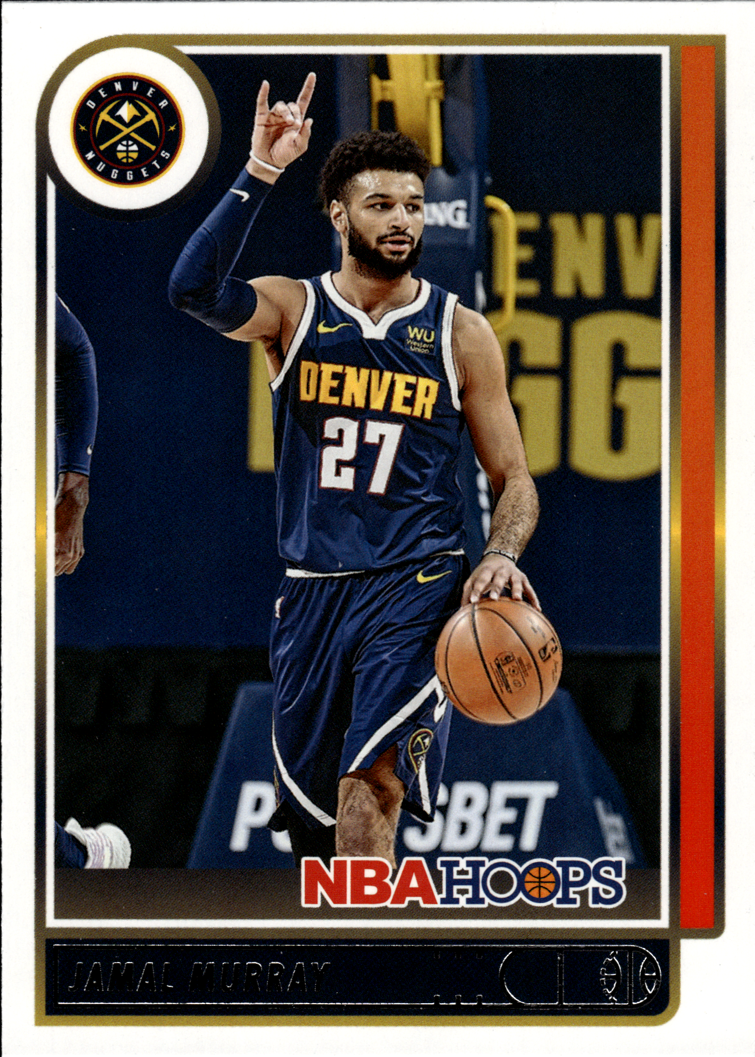 Jamal Murray - Panini Hoops Base Set 2021-22, Nr. 1 (Art.-Nr. SG103398)