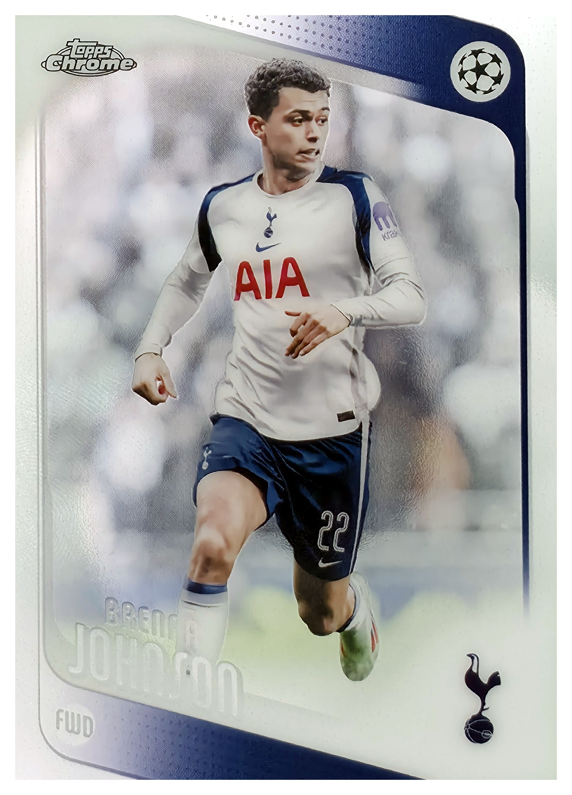 Brennan Johnson - Topps Chrome UEFA Club Competitions Base Set 2025-26, Nr. 18 (Art.-Nr. SG108092)