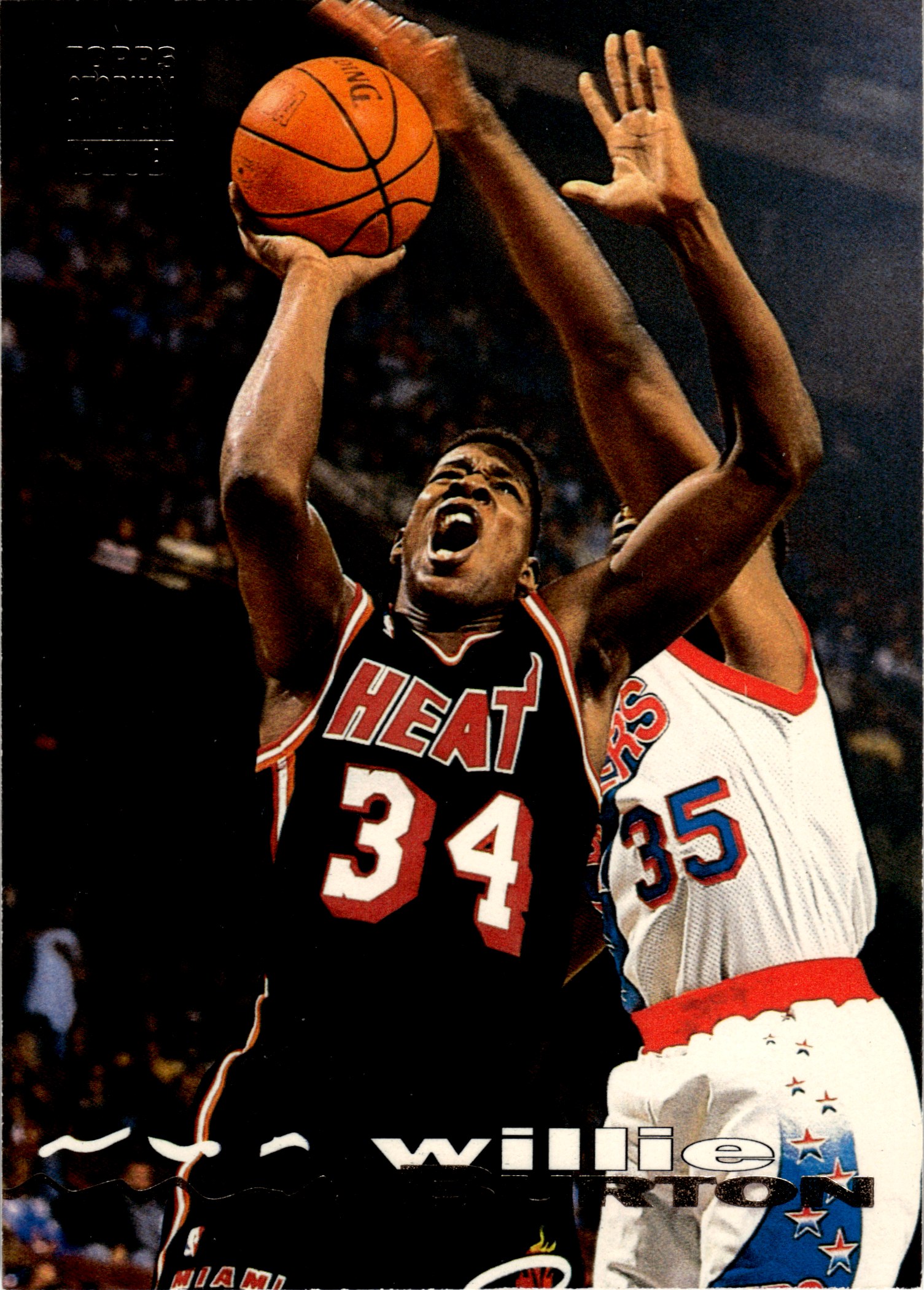 Willie Burton - Topps Stadium Club Base Set 1993-94, Nr. 33 (Art.-Nr. SG108574)