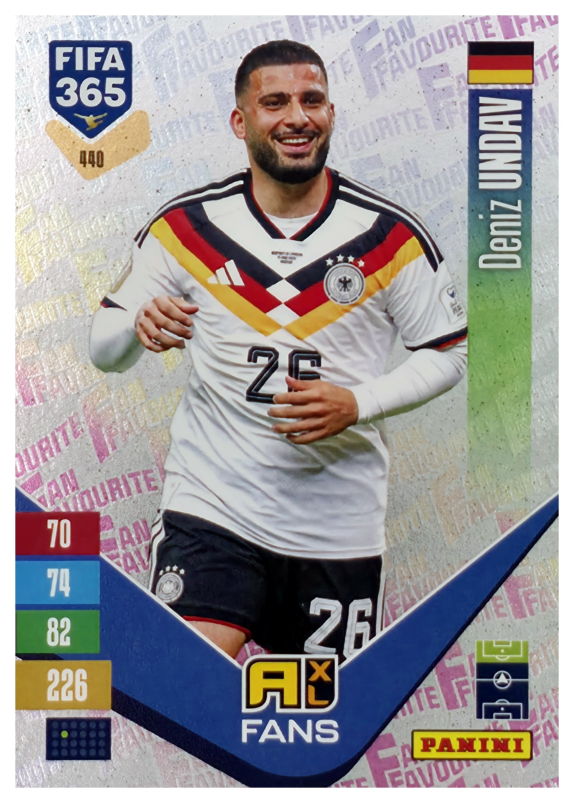 Deniz Undav - Panini Adrenalyn XL FIFA 365 Fan Favourites 2026-27, Nr. 440 – Insert (Art.-Nr. SG110473)