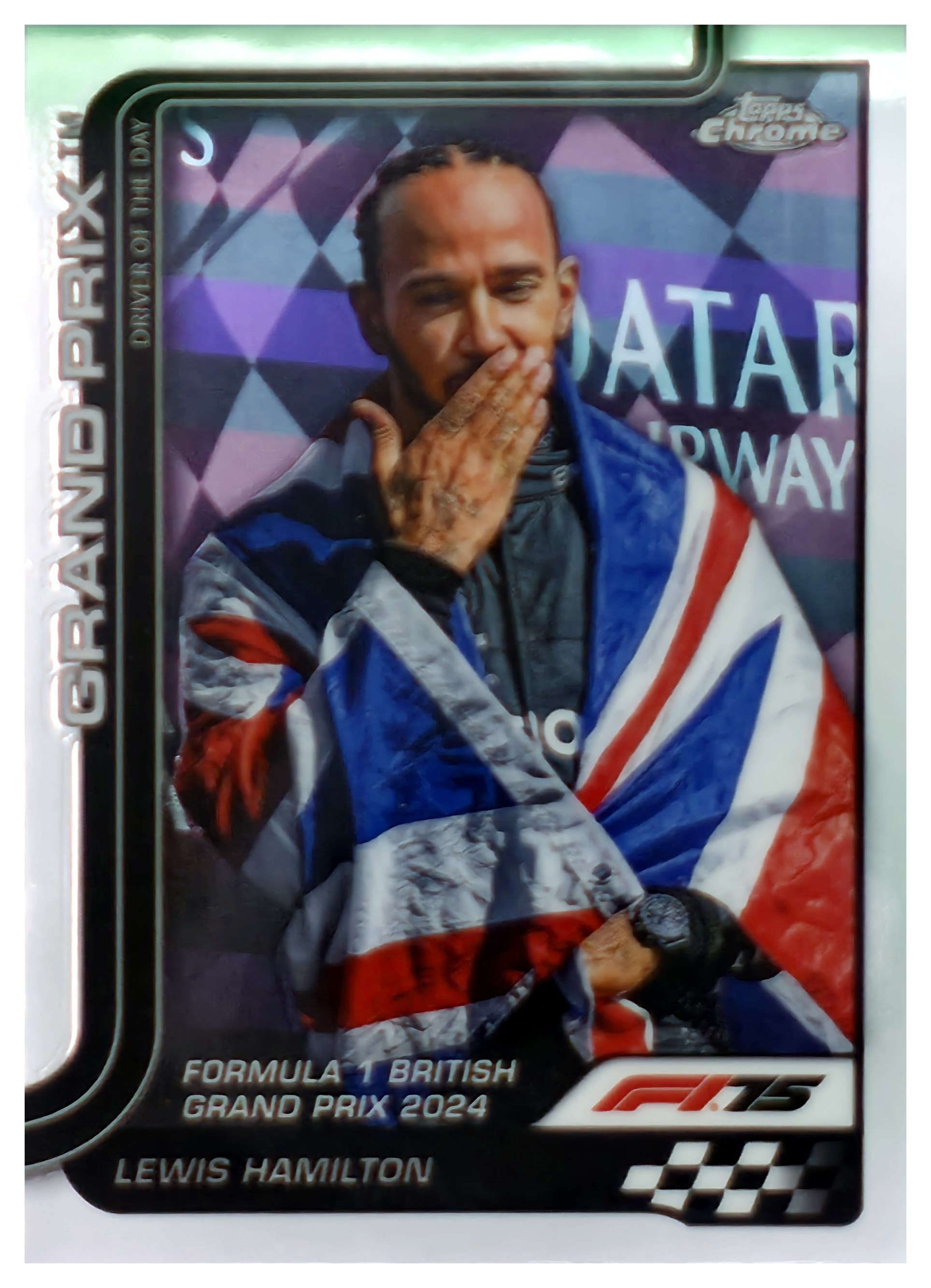 Lewis Hamilton - Topps Chrome Formula 1 Grand Prix Driver of the Day 2025, Nr. 133 (Art.-Nr. SG108982)