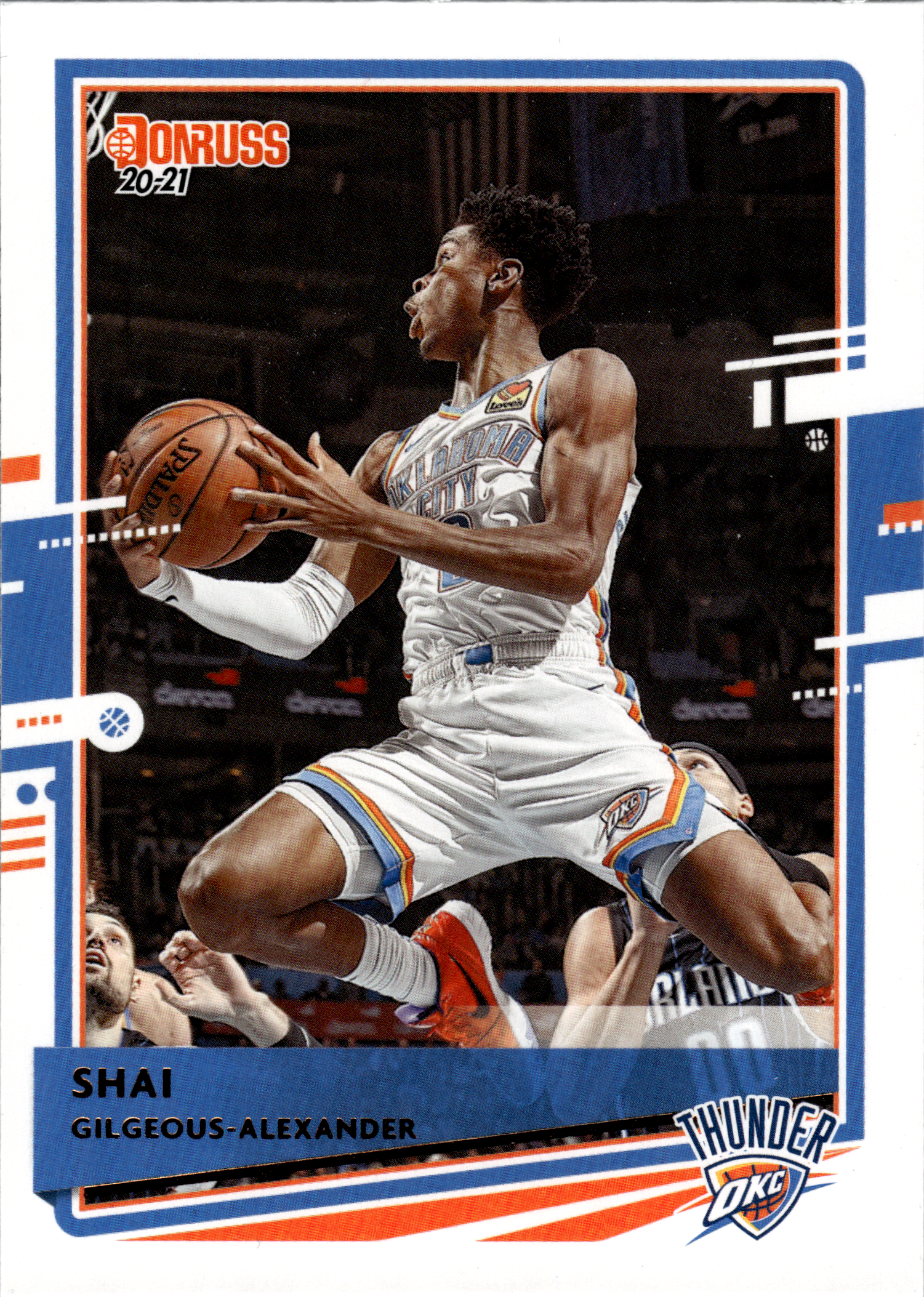 Shai Gilgeous-Alexander - Panini Donruss Base Set 2020-21, Nr. 195 (Art.-Nr. SG103274)