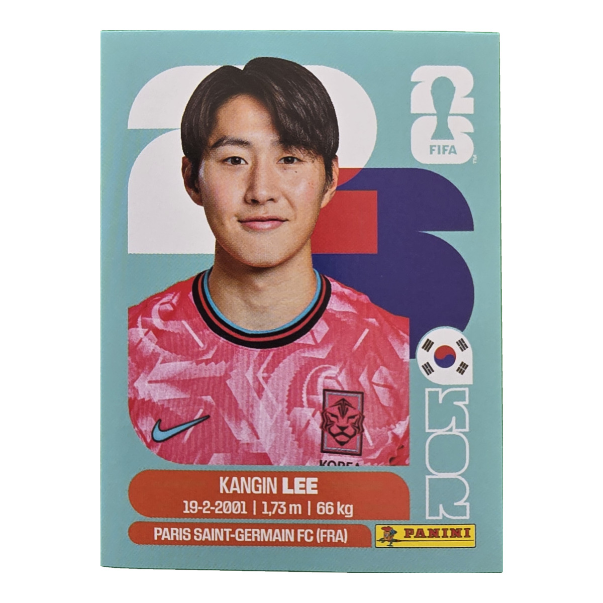 Kang-in Lee - Südkorea, FIFA WM 2026, Nr. KOR12