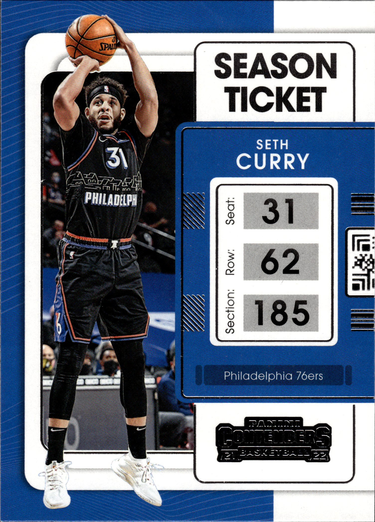 Seth Curry - Panini Contenders Season Ticket 2021-22, Nr. 57 (Art.-Nr. SG103576)