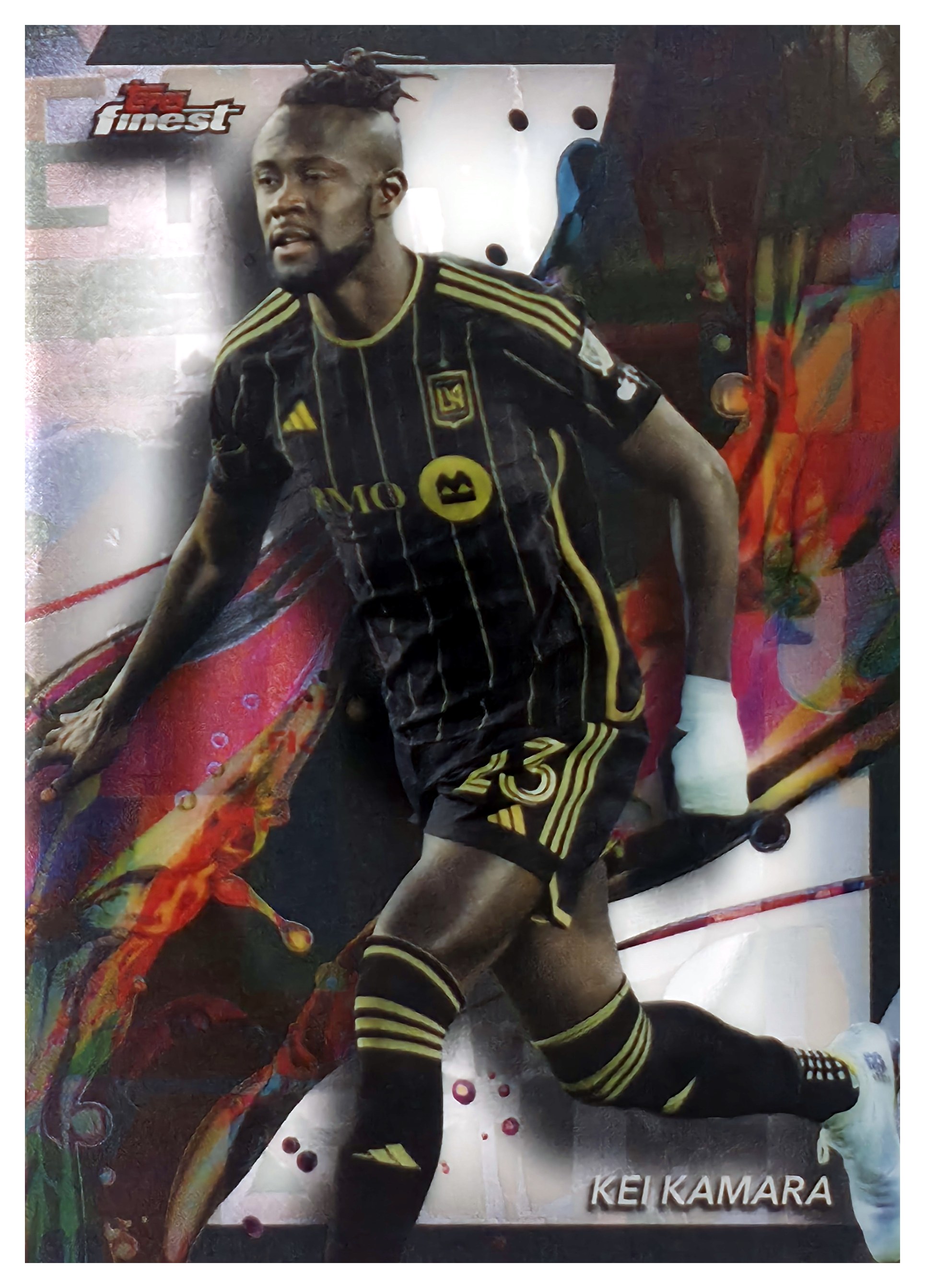 Kei Kamara - Topps Finest MLS Base Set 2024, Nr. 84 (Art.-Nr. SG108152)