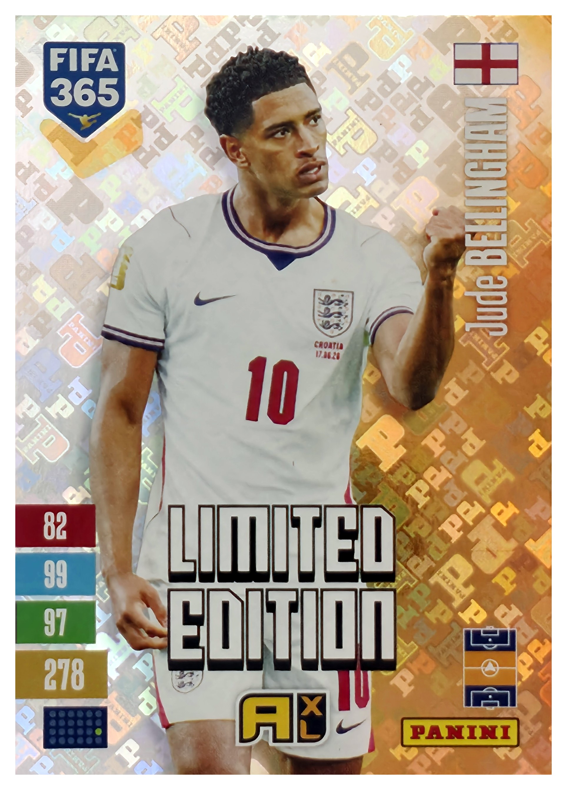 Jude Bellingham - Panini Adrenalyn XL FIFA 365 Limited Edition Booster 2026-27 (Insert)