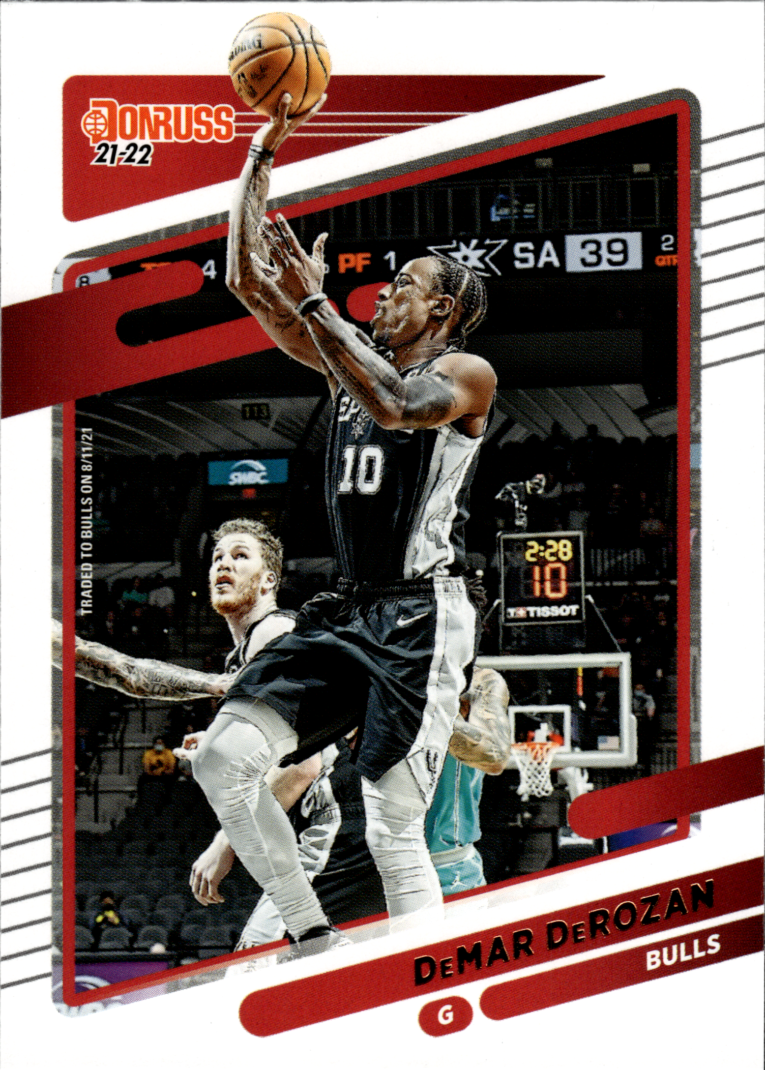 DeMar DeRozan - Panini Donruss Base Set 2021-22, Nr. 21 (Art.-Nr. SG105615)