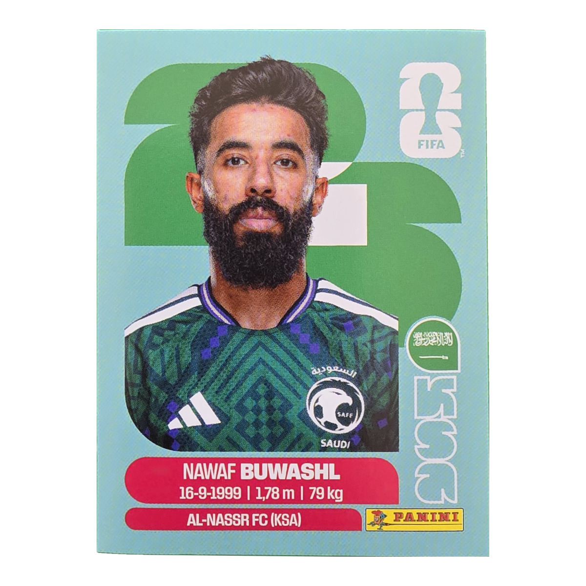 Nawaf Buwashl - Saudi-Arabien, FIFA WM 2026, Nr. KSA5