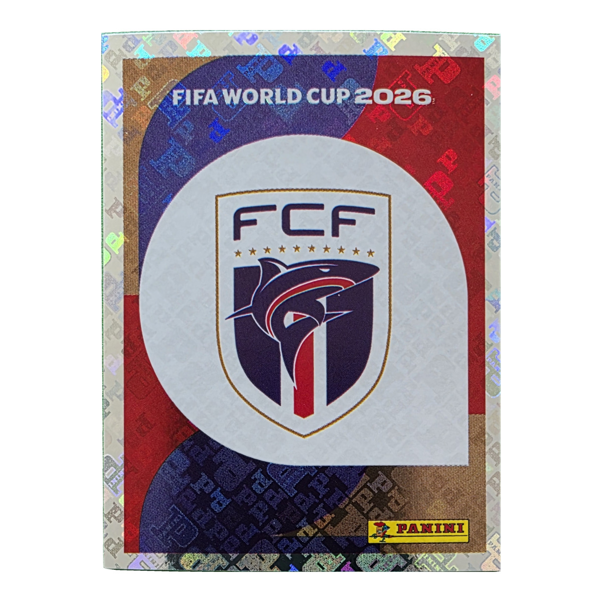 Emblem - Kap Verde, FIFA WM 2026, Nr. CPV1 – Glitzer-Optik