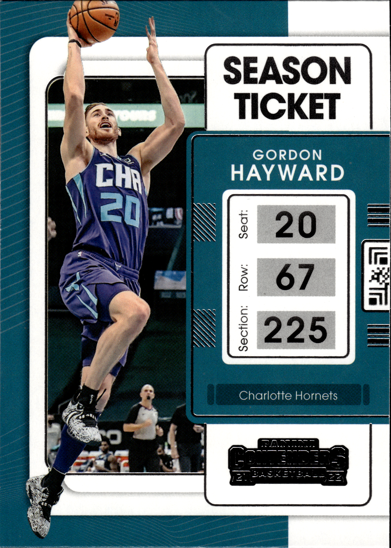 Gordon Hayward - Panini Contenders Season Ticket 2021-22, Nr. 16 (Art.-Nr. SG103643)