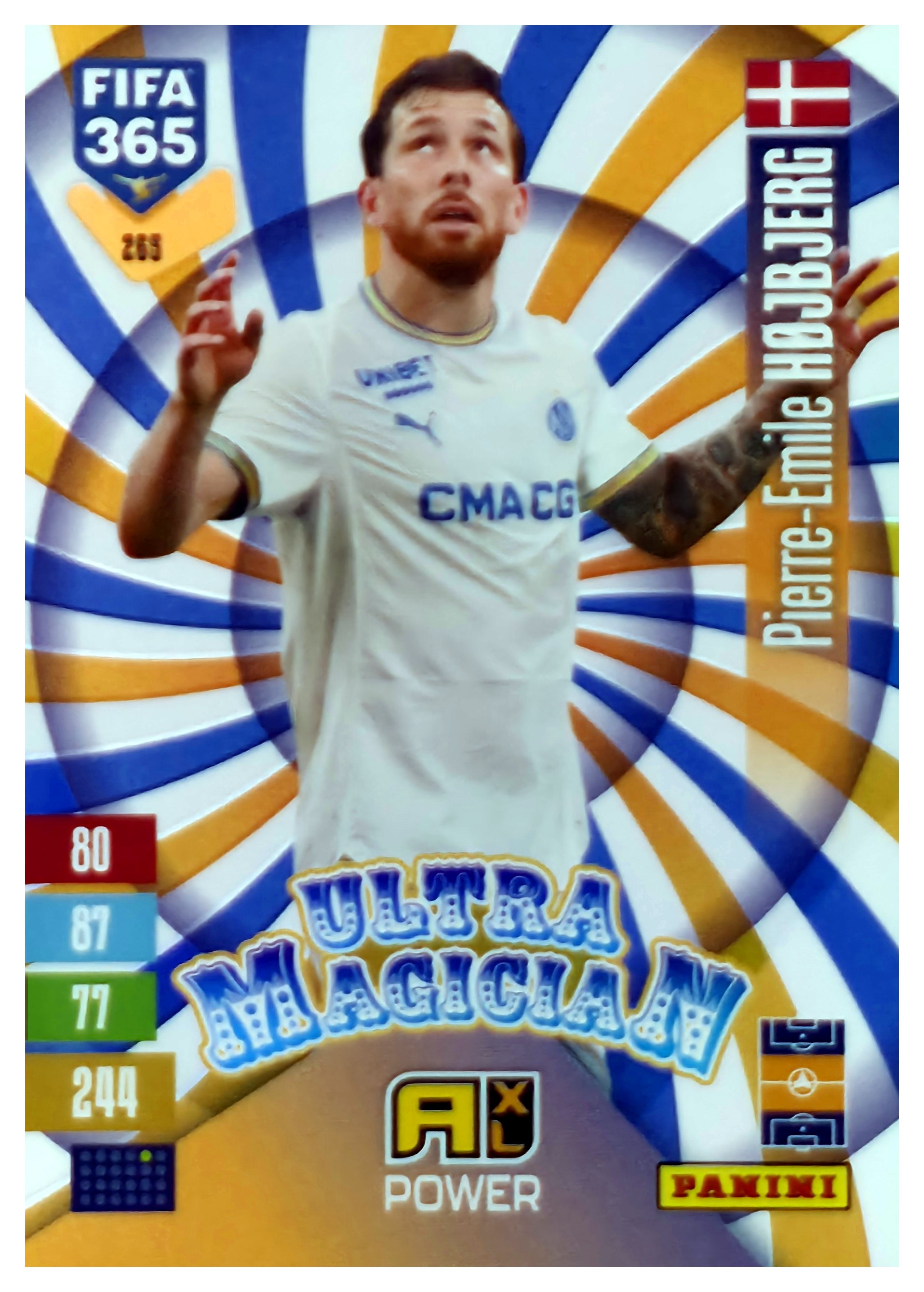 Pierre-Emile Højbjerg - Panini Adrenalyn XL FIFA 365 Ultra Magician 2026-27, Nr. 265 – Insert (Art.-Nr. SG110644)
