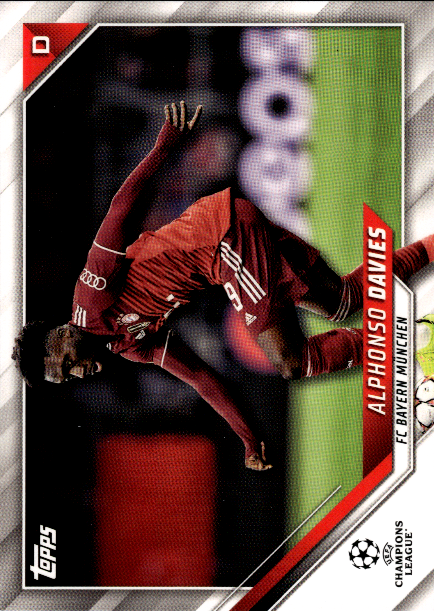 Alphonso Davies - Topps UEFA Champions League Base Set 2021-22, Nr. 46 (Art.-Nr. SG103039)
