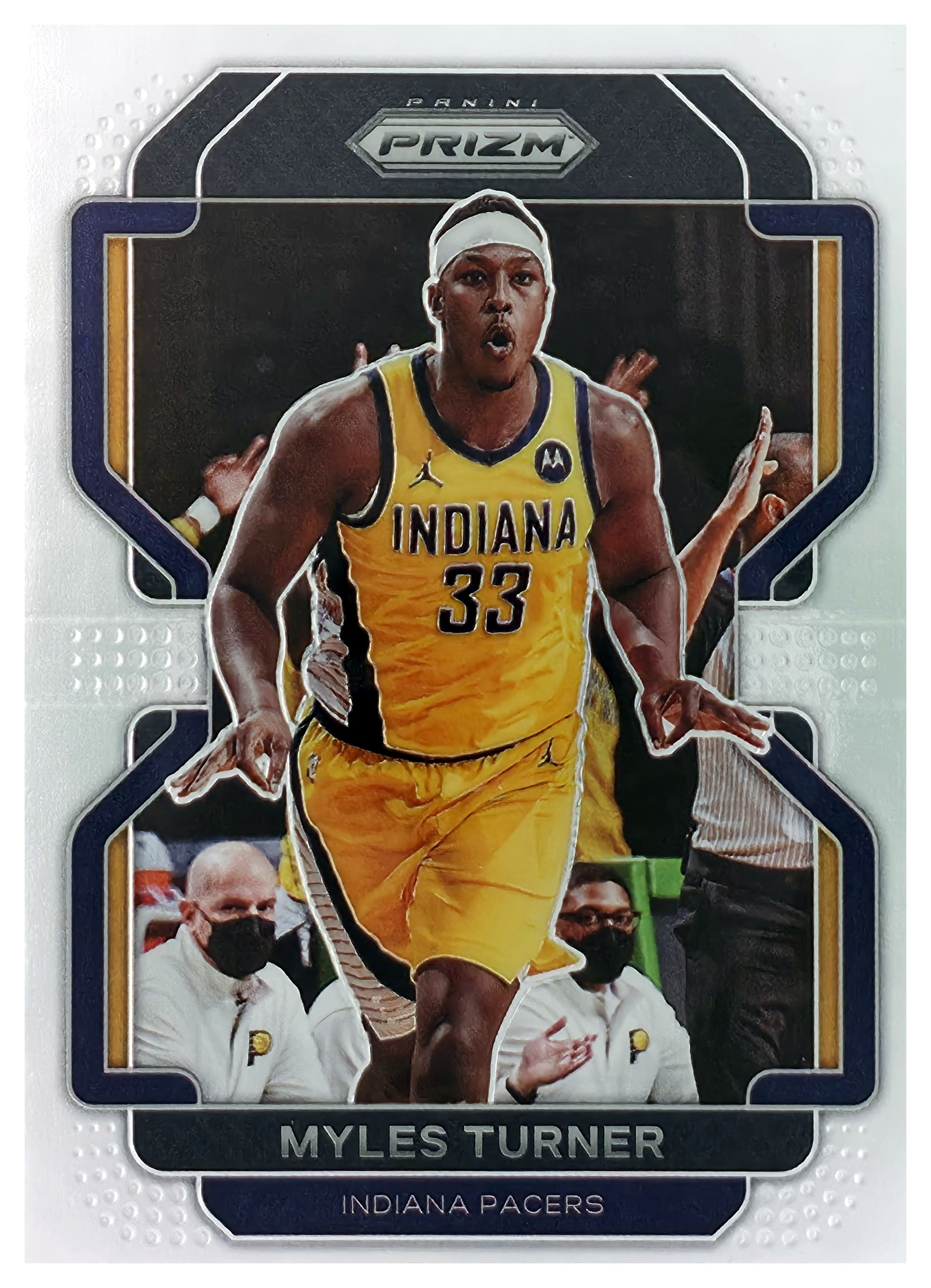 Myles Turner - Panini Prizm Base Set 2021-22, Nr. 175 (Art.-Nr. SG108258)