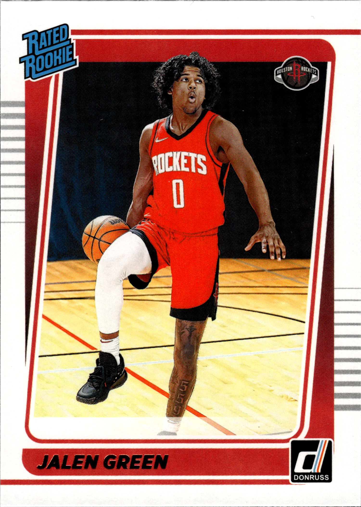Jalen Green - Panini Donruss Rated Rookie 2021-22, Nr. 209 (Art.-Nr. SG103325)