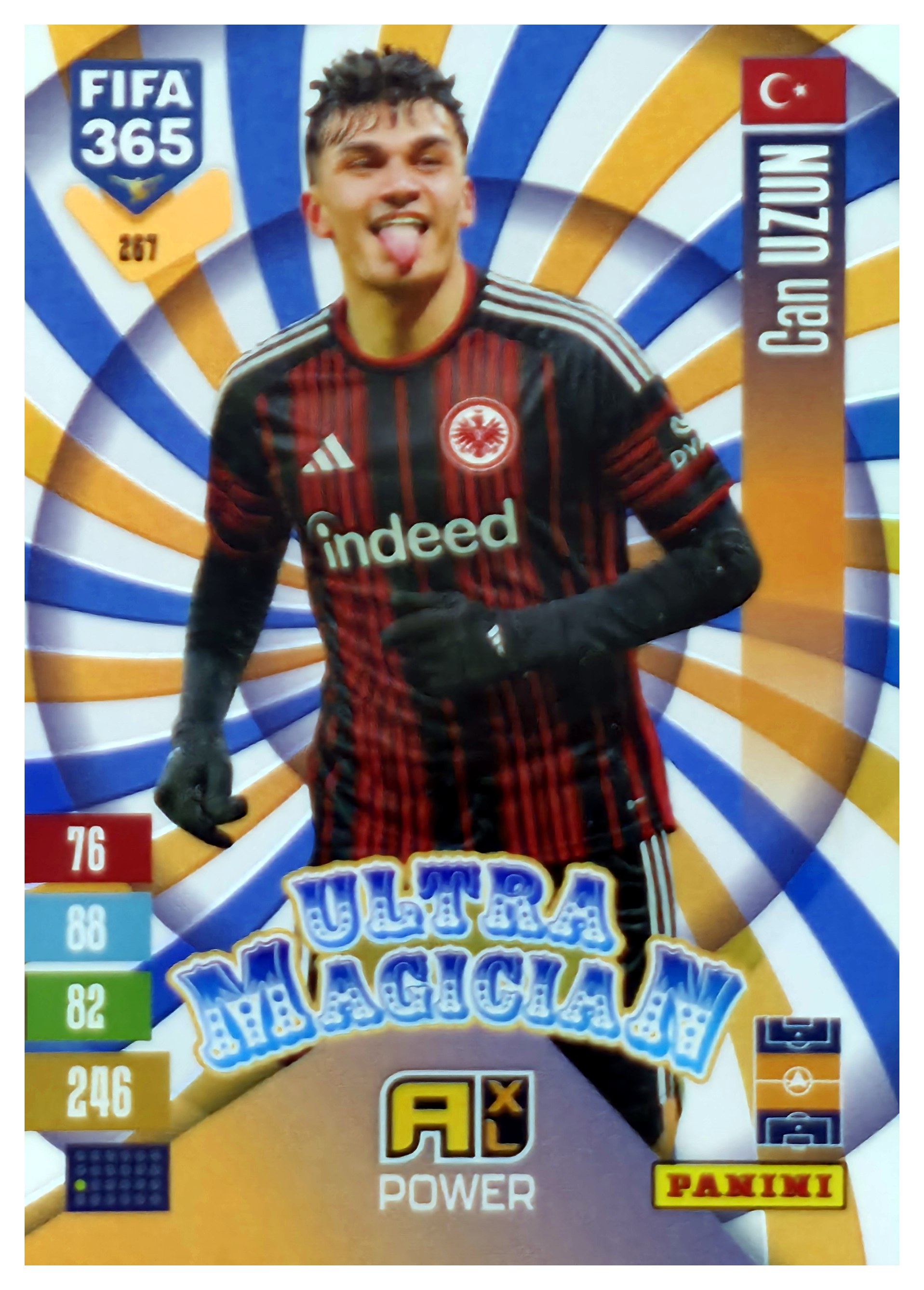 Can Uzun - Panini Adrenalyn XL FIFA 365 Ultra Magician 2026-27, Nr. 267 – Insert (Art.-Nr. SG110645)