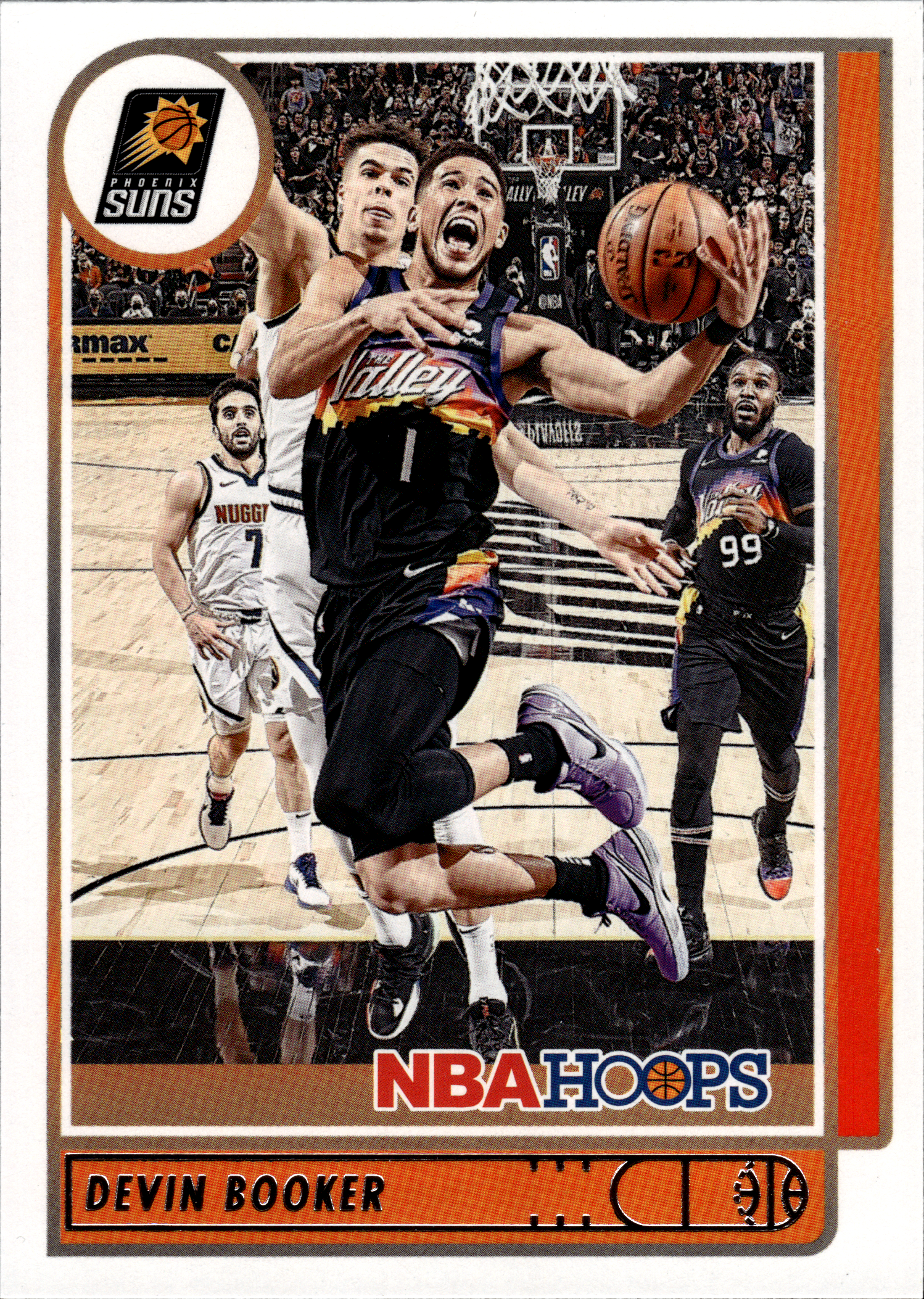 Devin Booker - Panini Hoops Base Set 2021-22, Nr. 6 (Art.-Nr. SG103372)