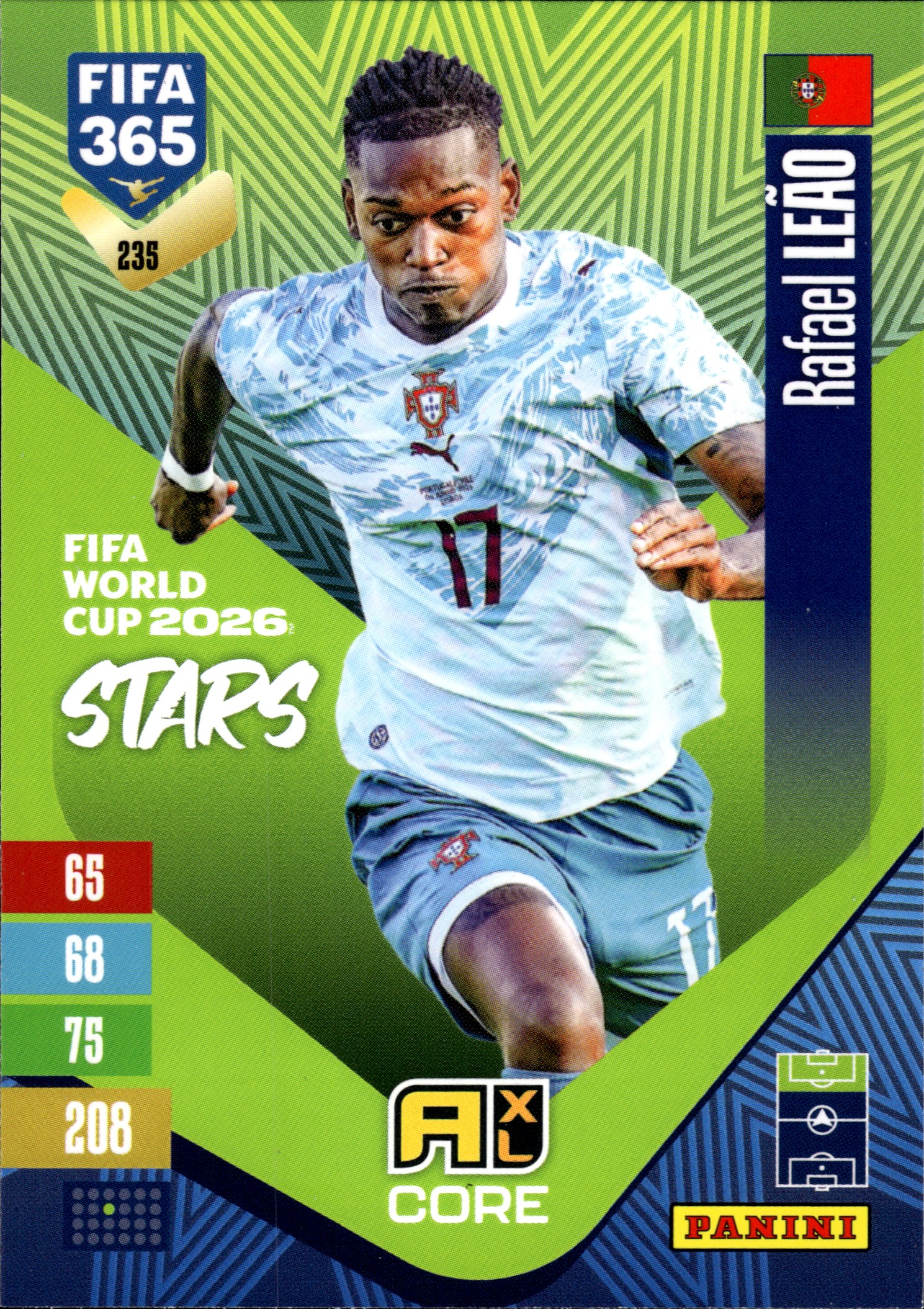 Rafael Leão - Panini Adrenalyn XL FIFA 365 FIFA World Cup 2026 Stars 2026-27, Nr. 235