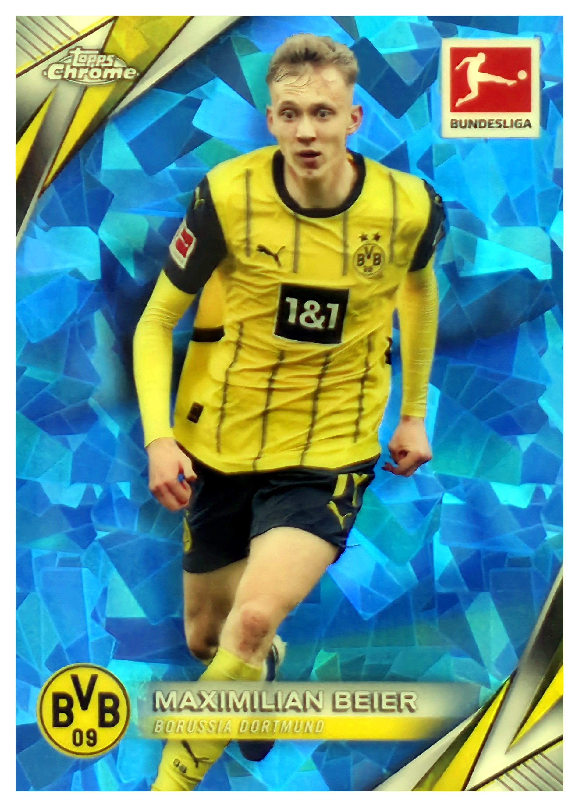 Maximilian Beier - Topps Chrome Sapphire Bundesliga Base Set 2024-25, Nr. 27 (Art.-Nr. SG108051)