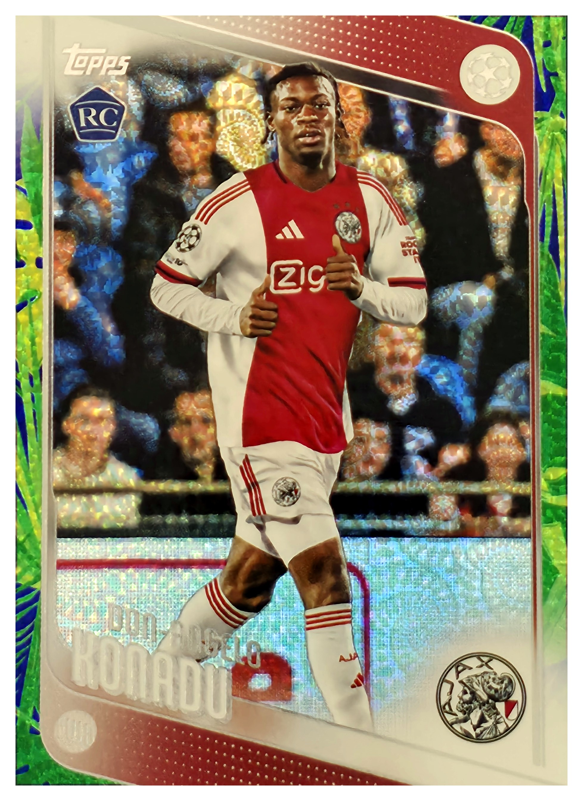 Don-Angelo Konadu - Topps UEFA Club Competitions Base Set 2025-26, Nr. 173 – Rookie Card, Diamante (Art.-Nr. SG110768)
